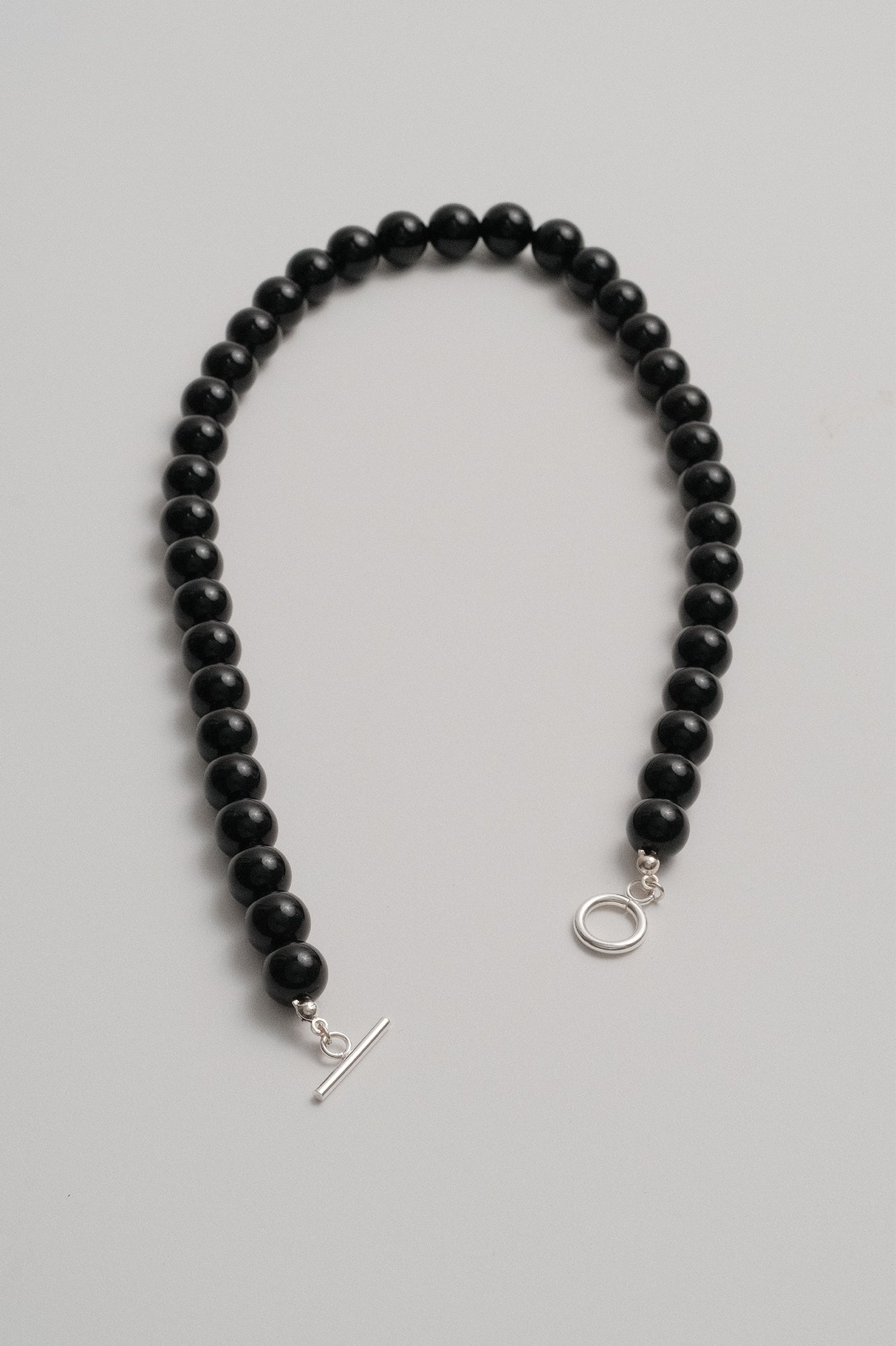 Olga Joan Sun Ray Necklace Onyx (M)