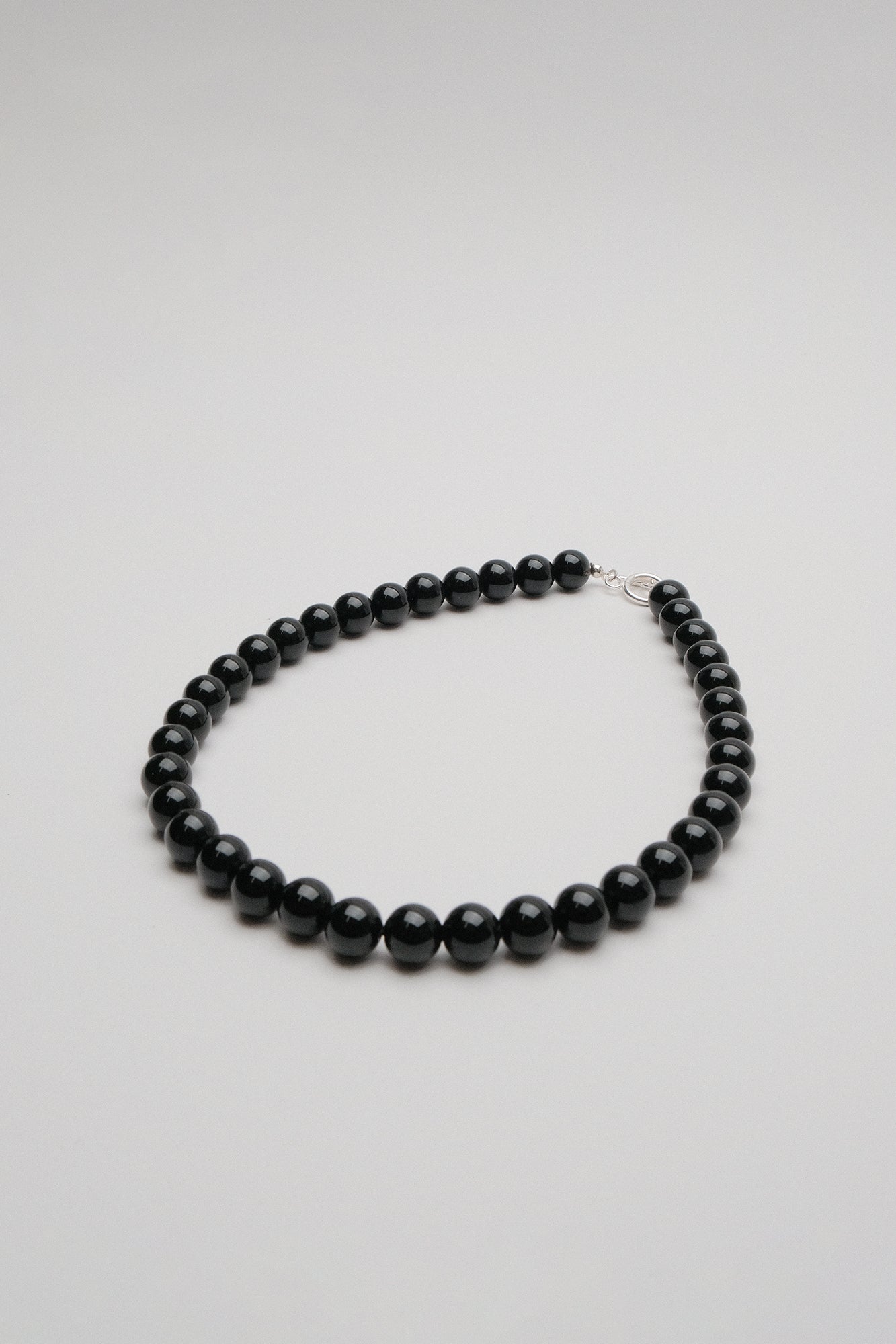 Olga Joan Sun Ray Necklace Onyx (M)