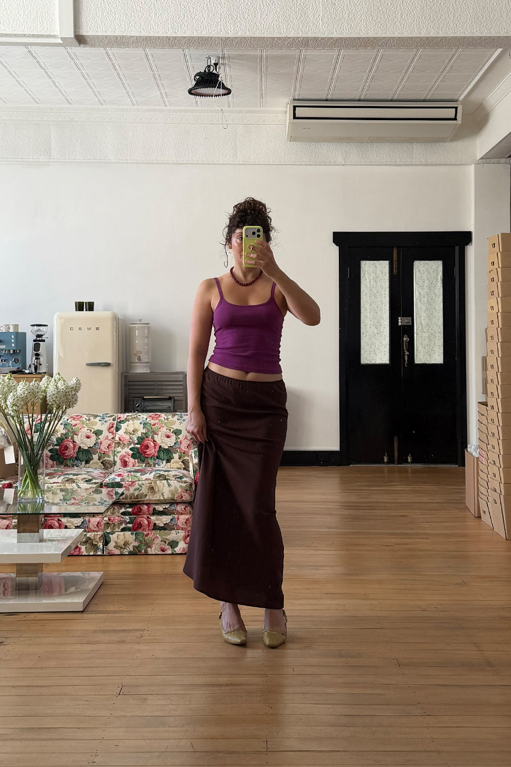 Bias Ankle Skirt Ciocco