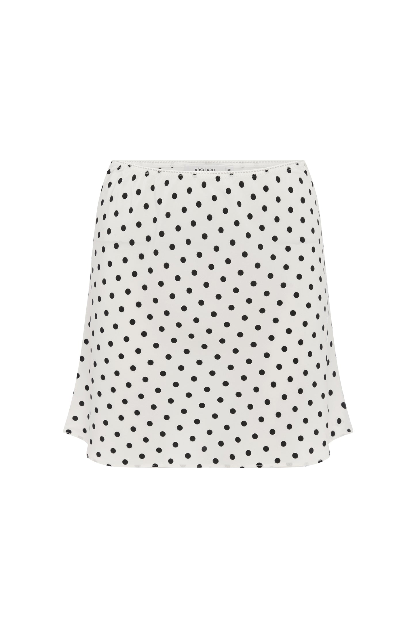 Bias Mini Skirt Pois Bianca