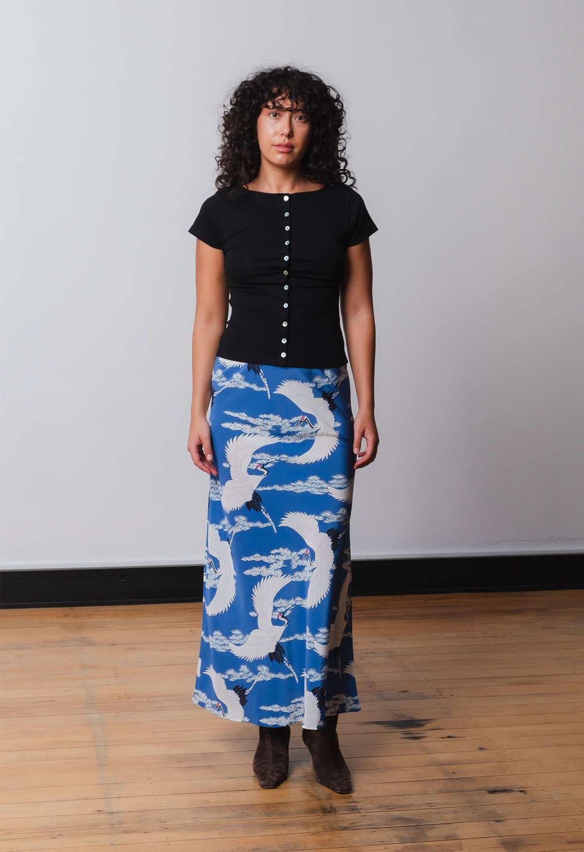 Bias Ankle Skirt Ali