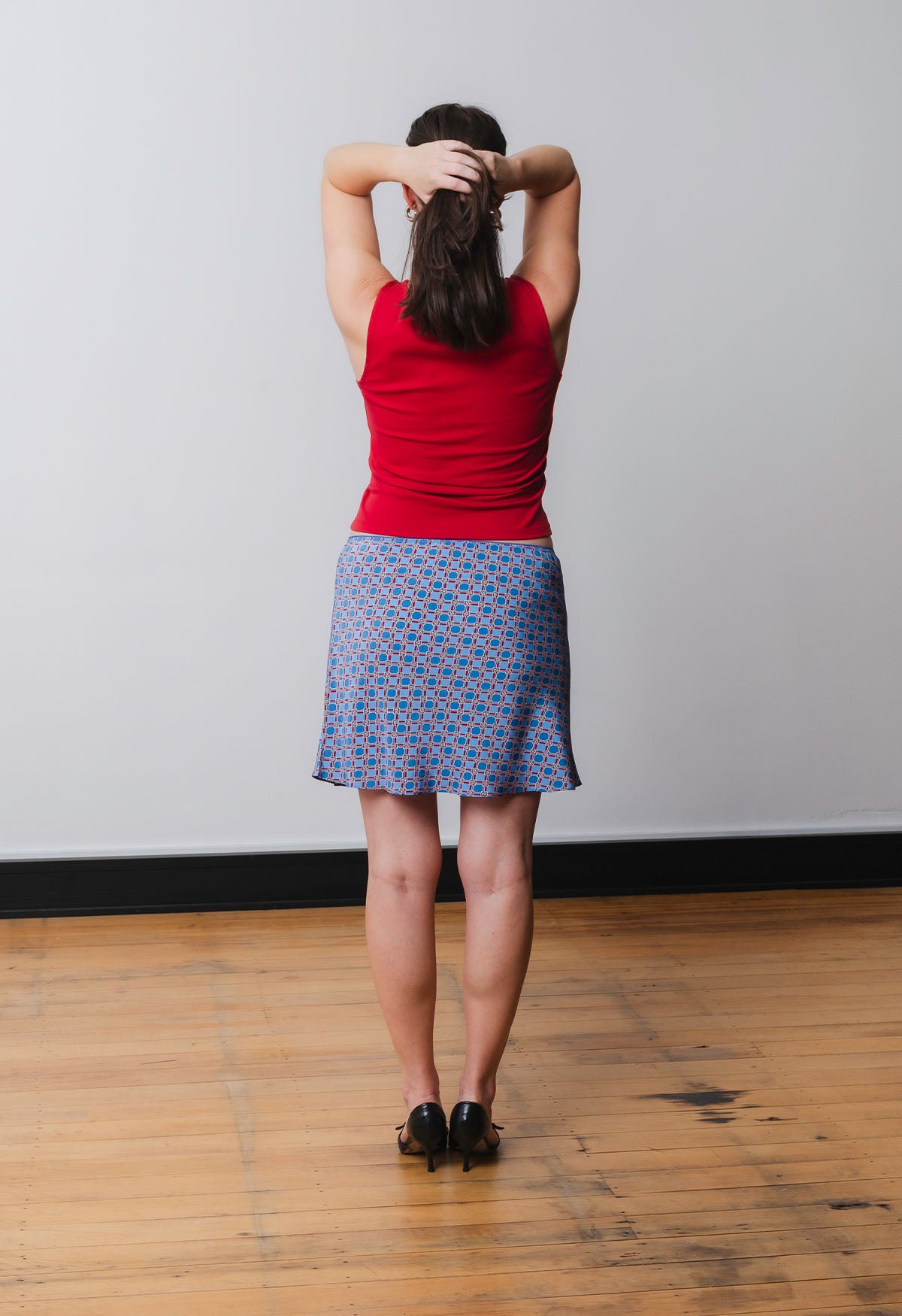 Bias Mini Skirt Catena