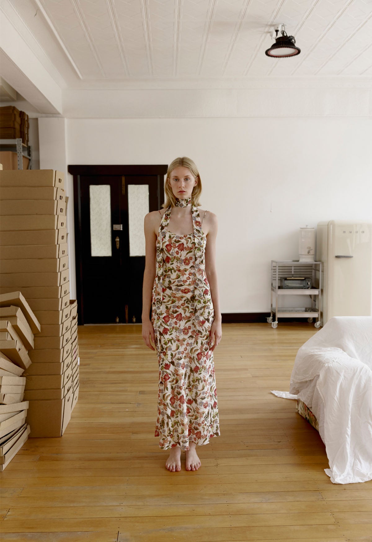 Makayla is wearing a size 8