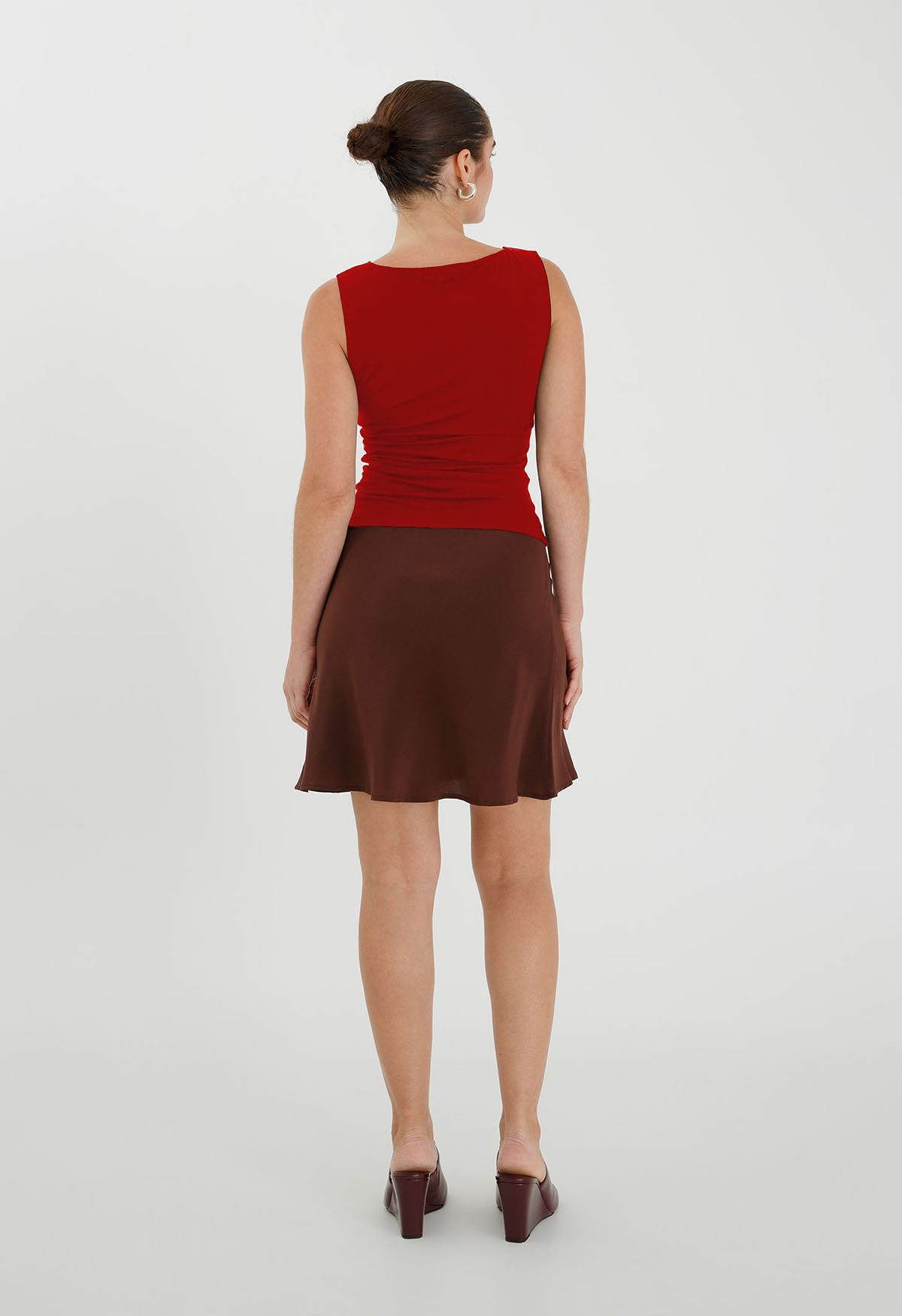 Button-Through Tank Rossa