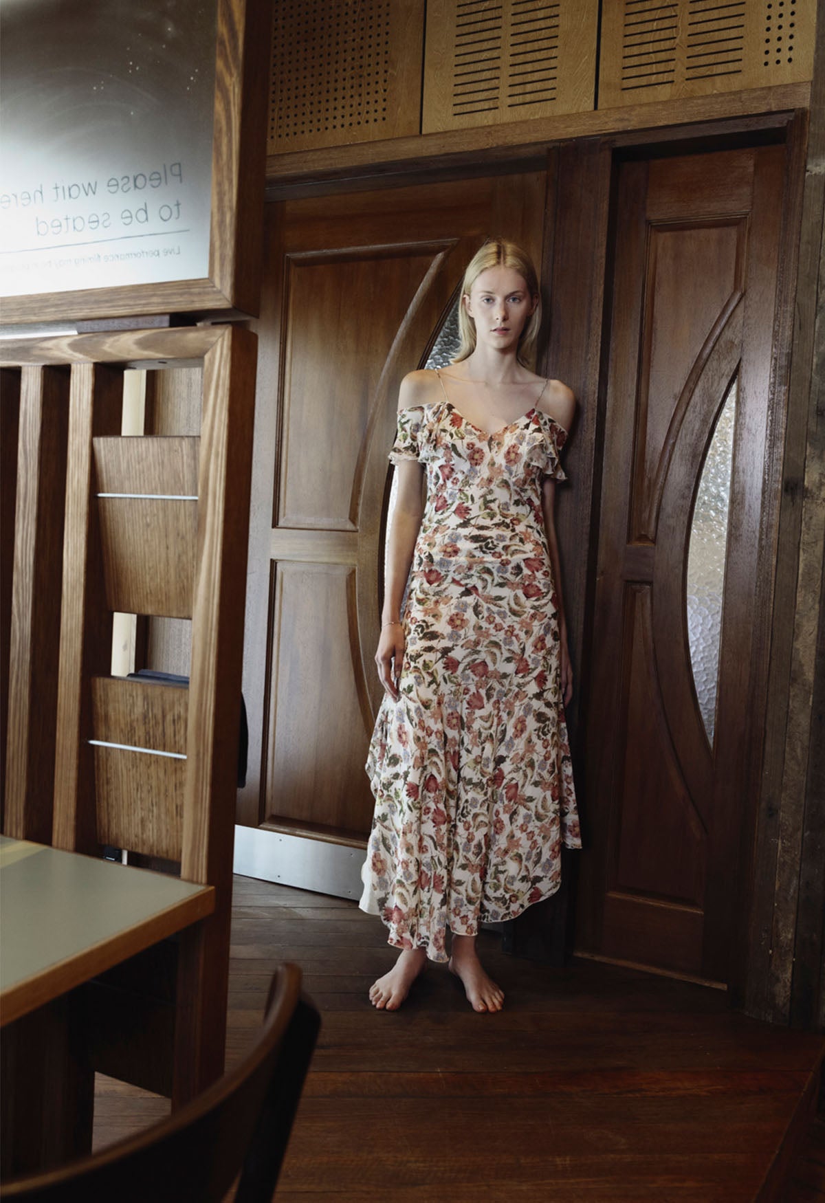 Makayla is wearing a size 8