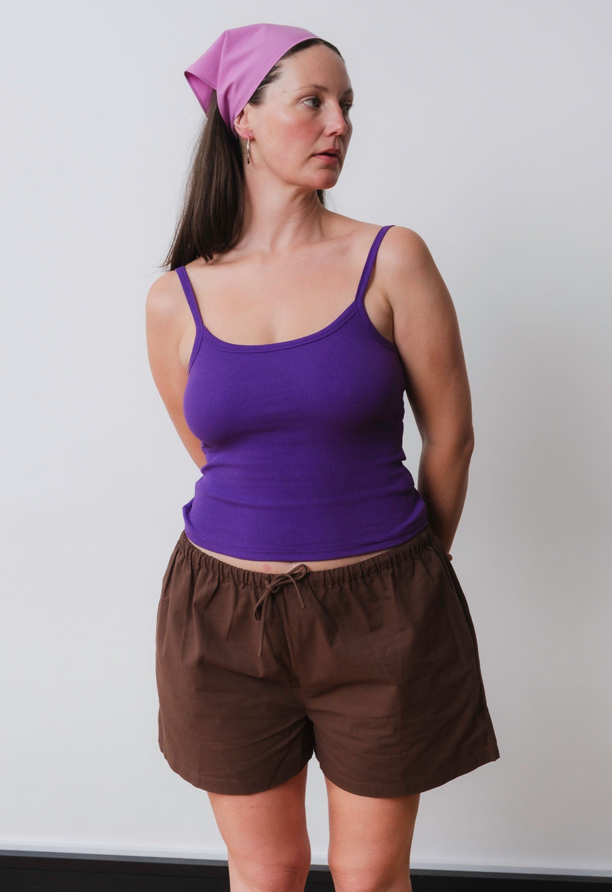 Headscarf Lavanda Tencel