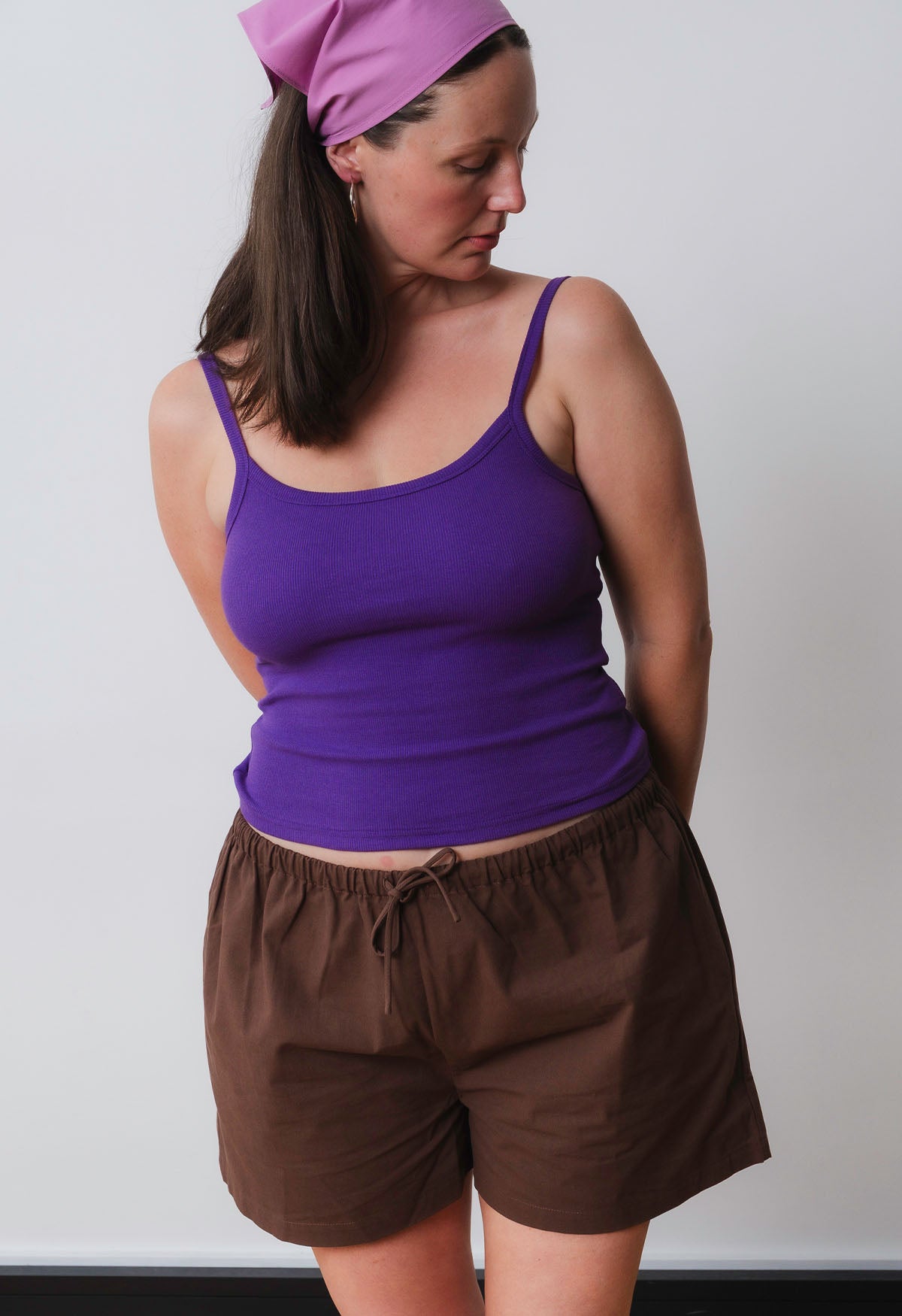 Mid-Rise Drawcord Short Ciocco