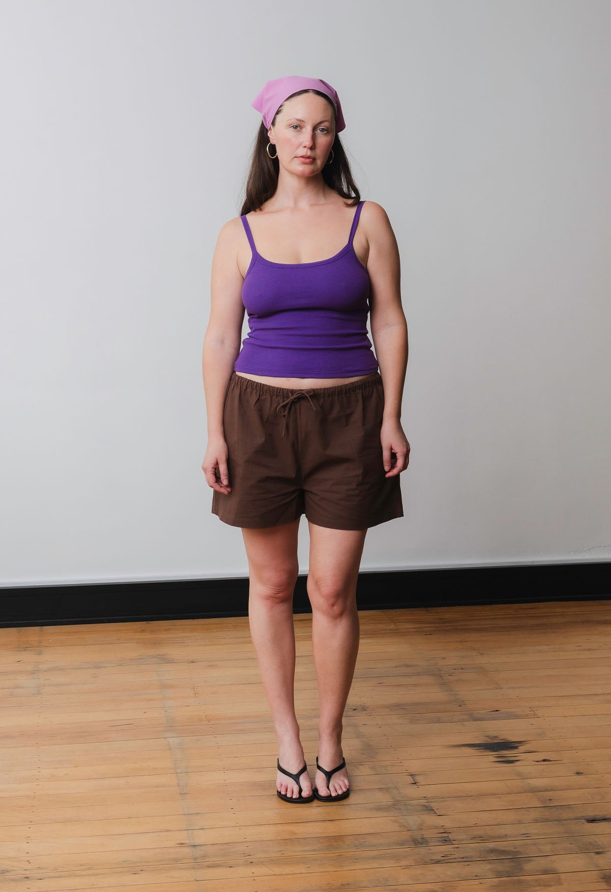 Mid-Rise Drawcord Short Ciocco