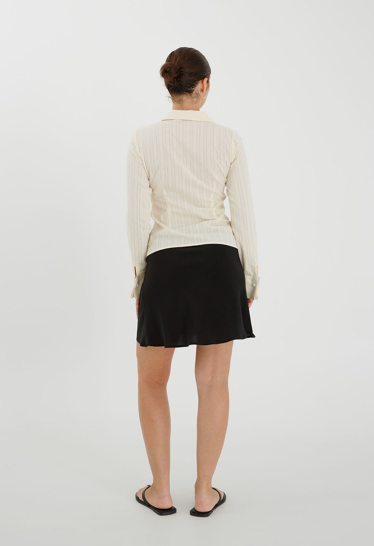 Ruched Front Shirt Burro