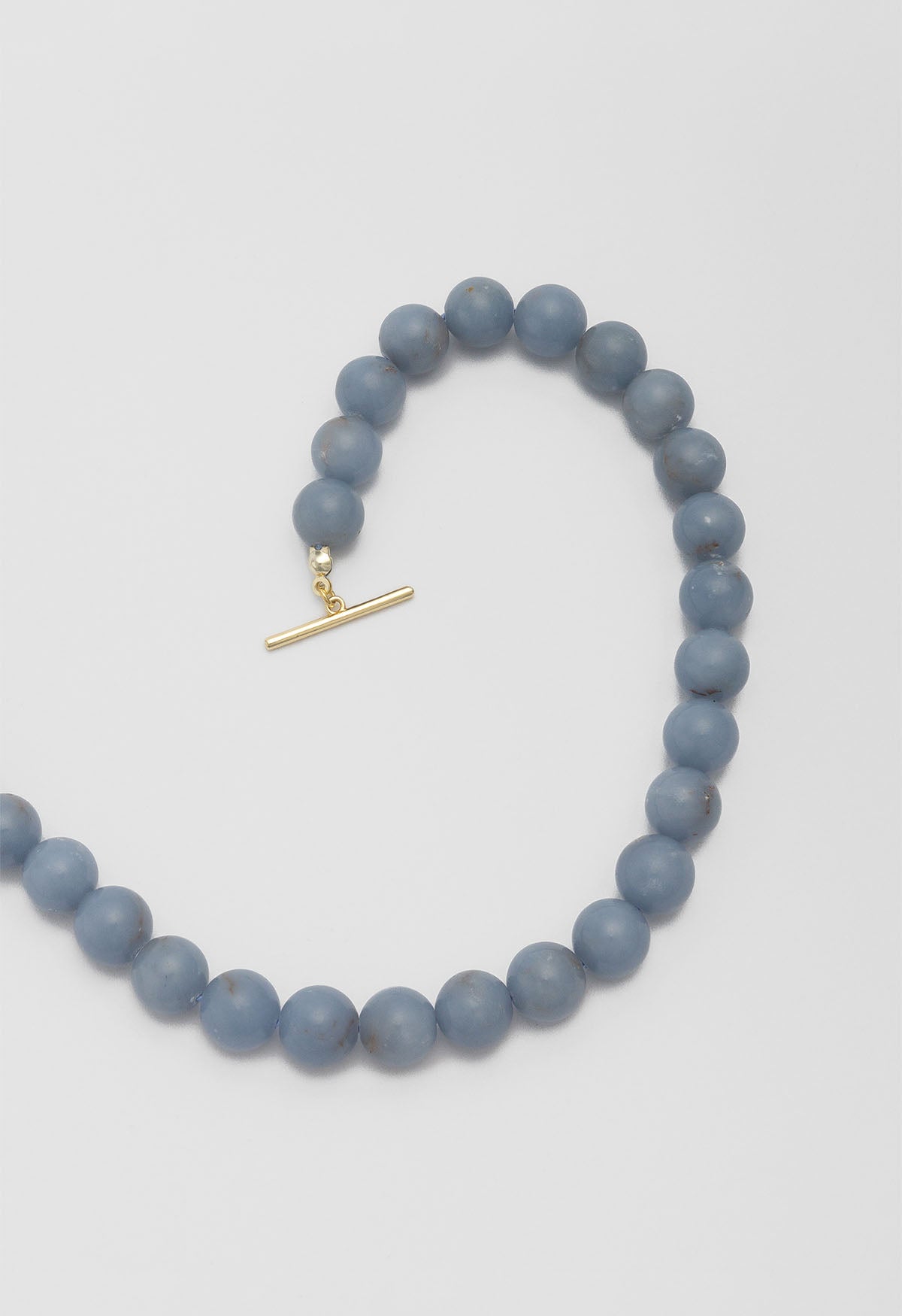 Sun Ray Necklace Angelite 16mm