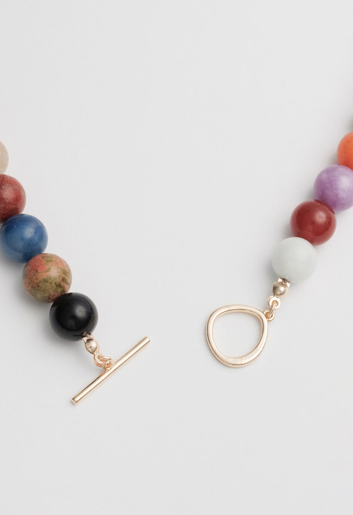 Sun Ray Necklace Assorted Gold 10mm