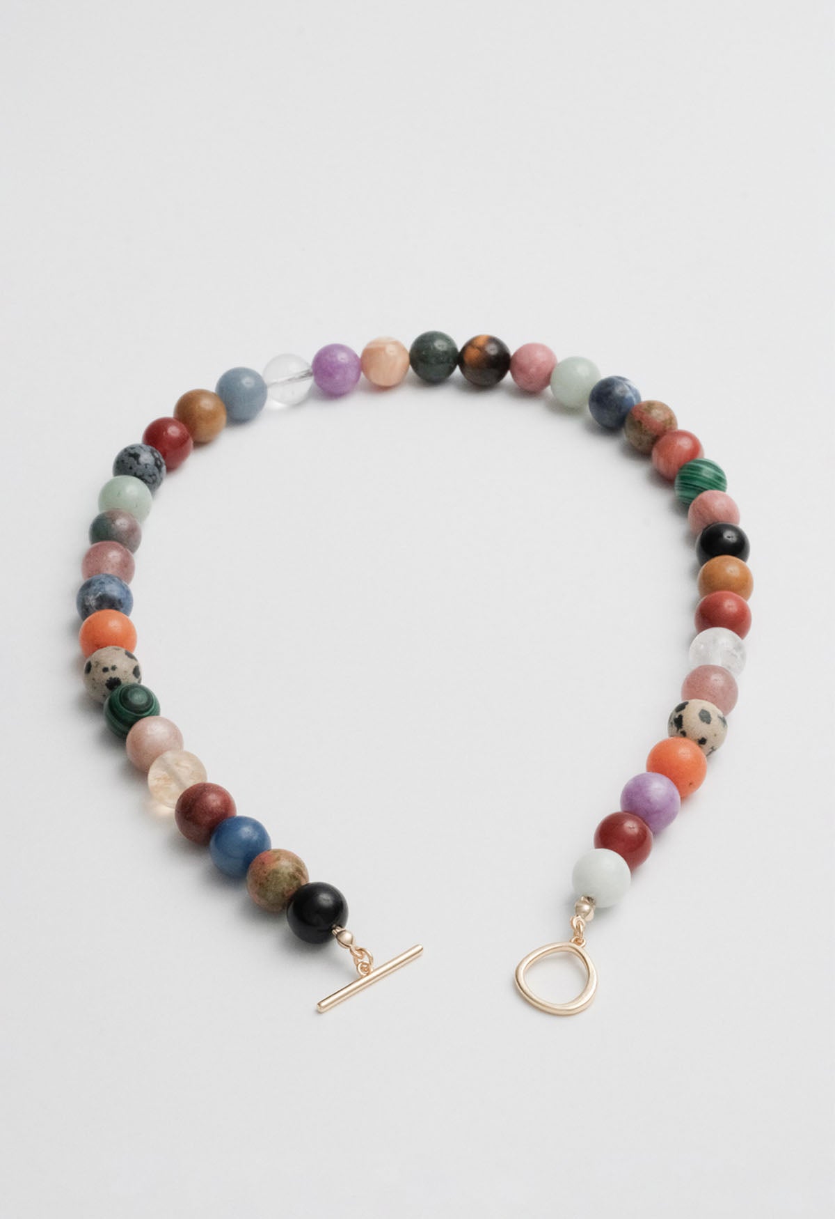 Sun Ray Necklace Assorted Gold 10mm