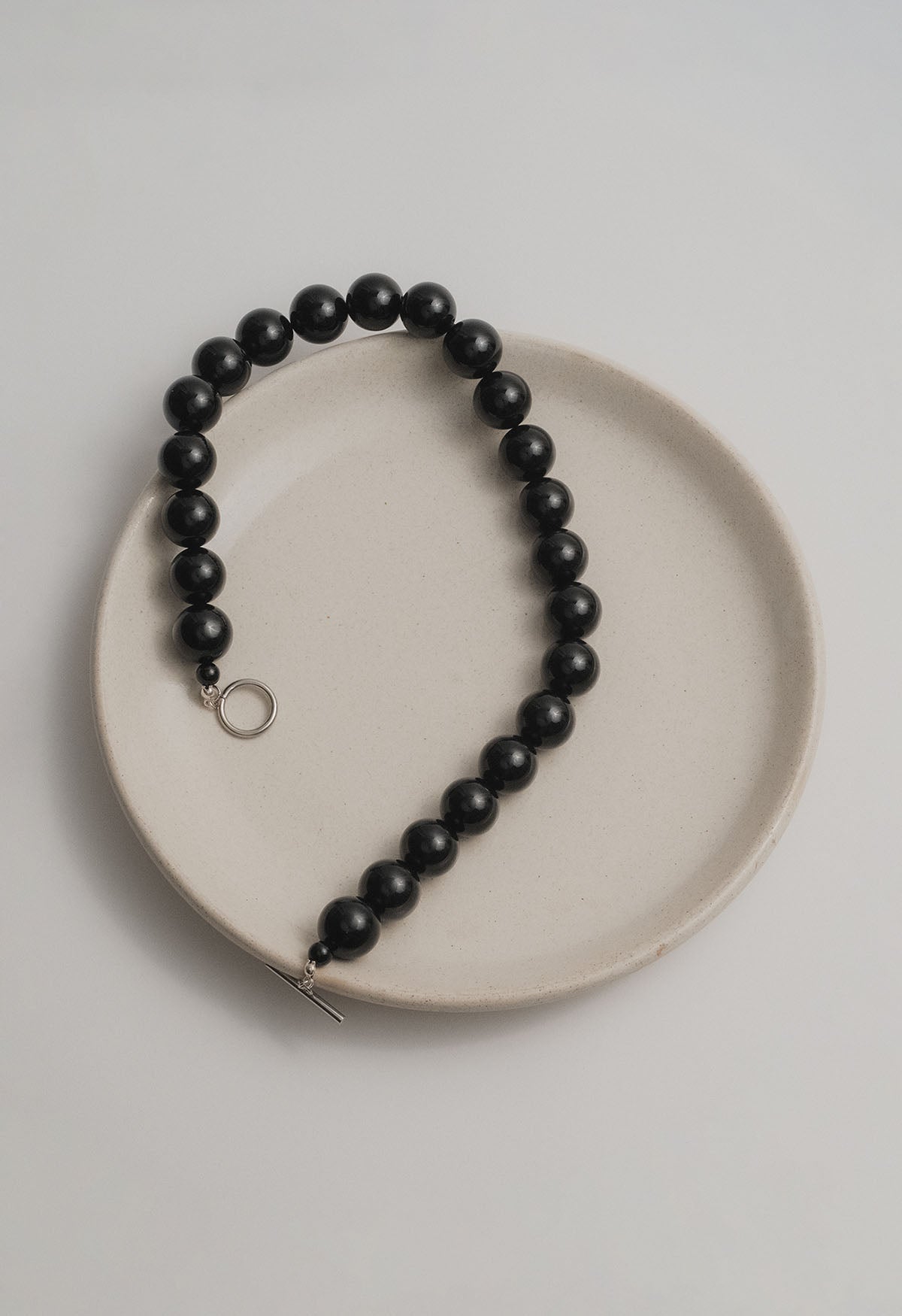 Sun Ray Necklace Onyx 16mm