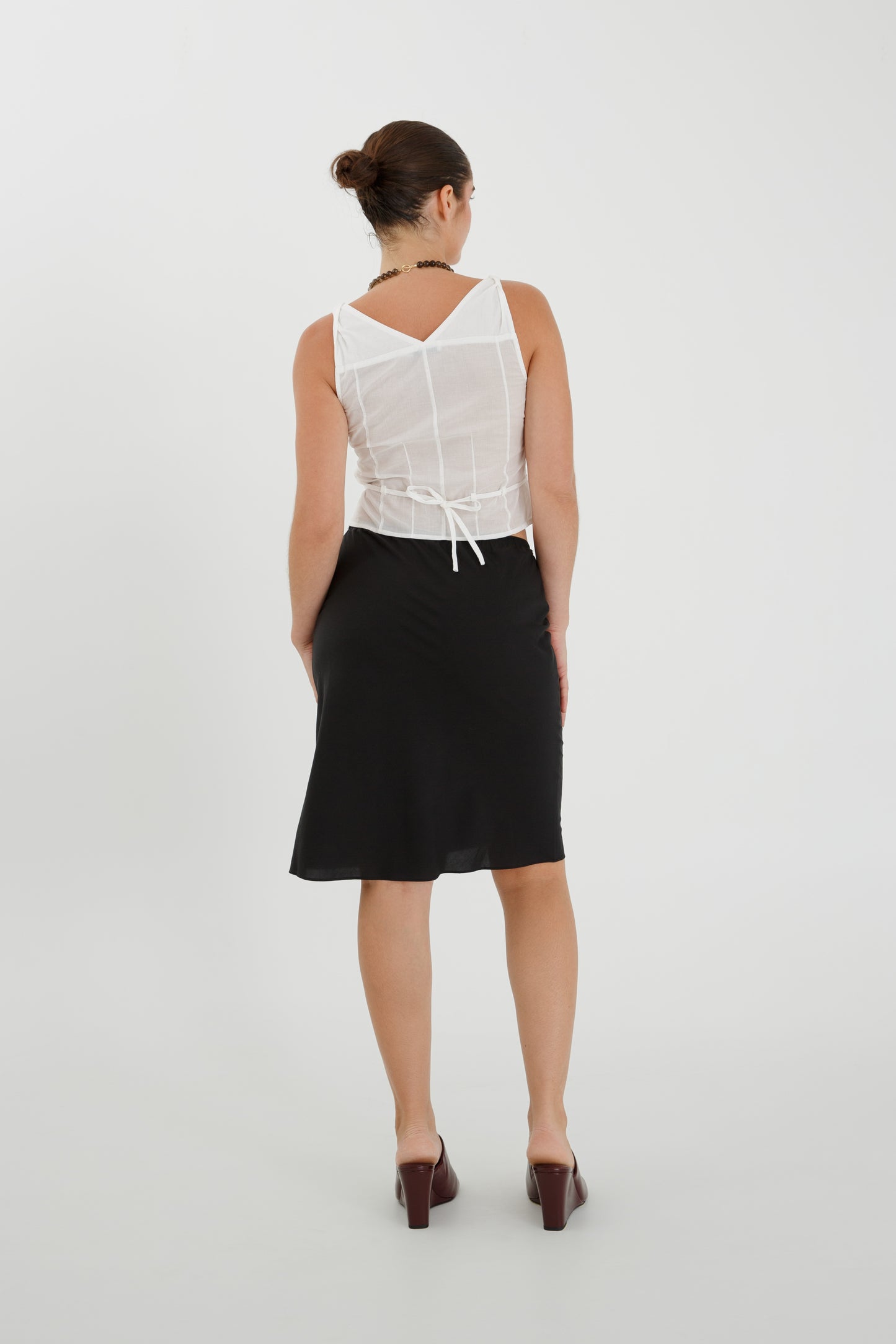 Twist Shoulder Bustier Bianca