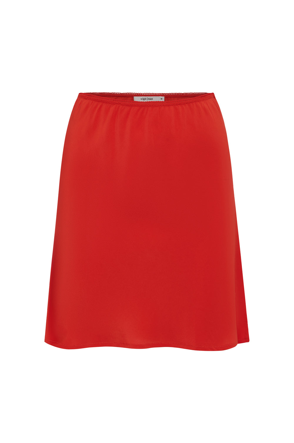 Bias Mini Skirt Pomodoro