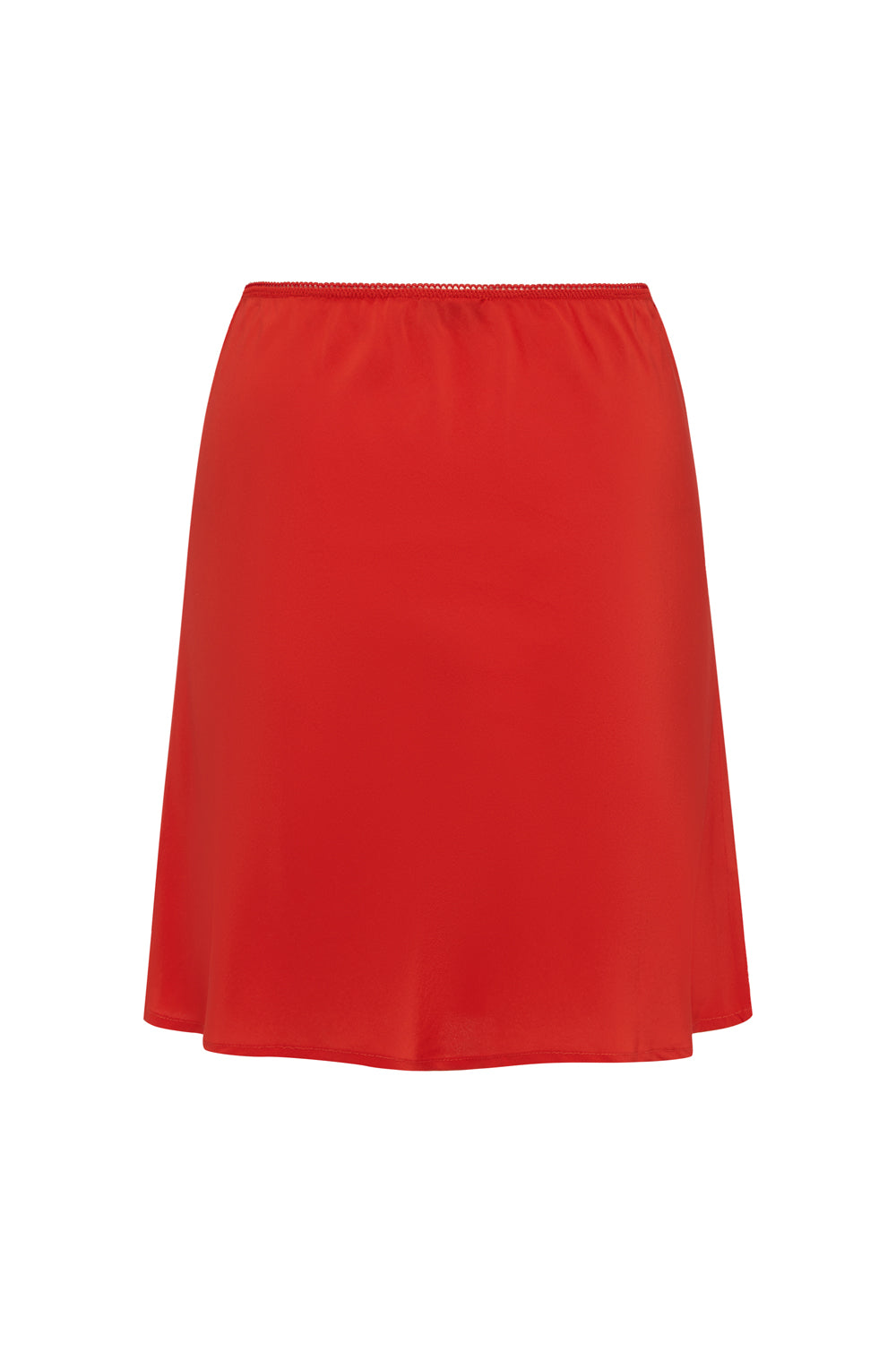 Bias Mini Skirt Pomodoro