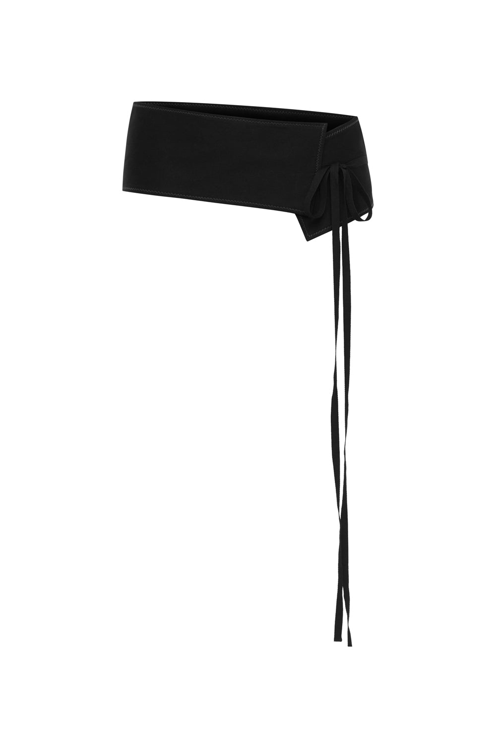 Asym Tie Belt Nera