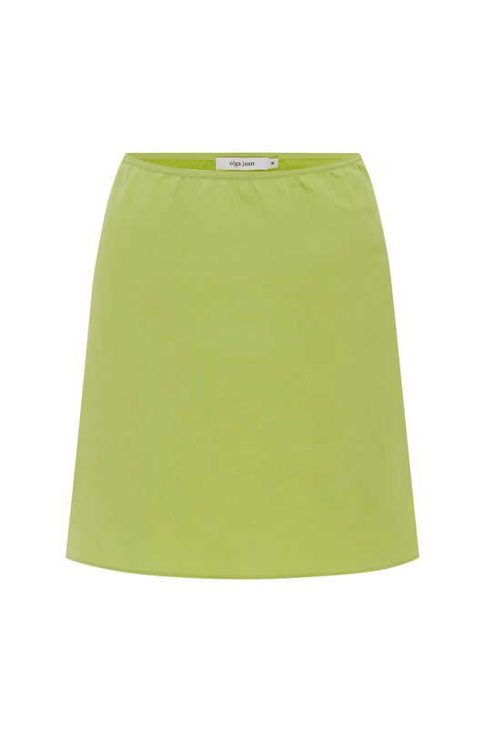 Mini Slip Skirt Pistacchio