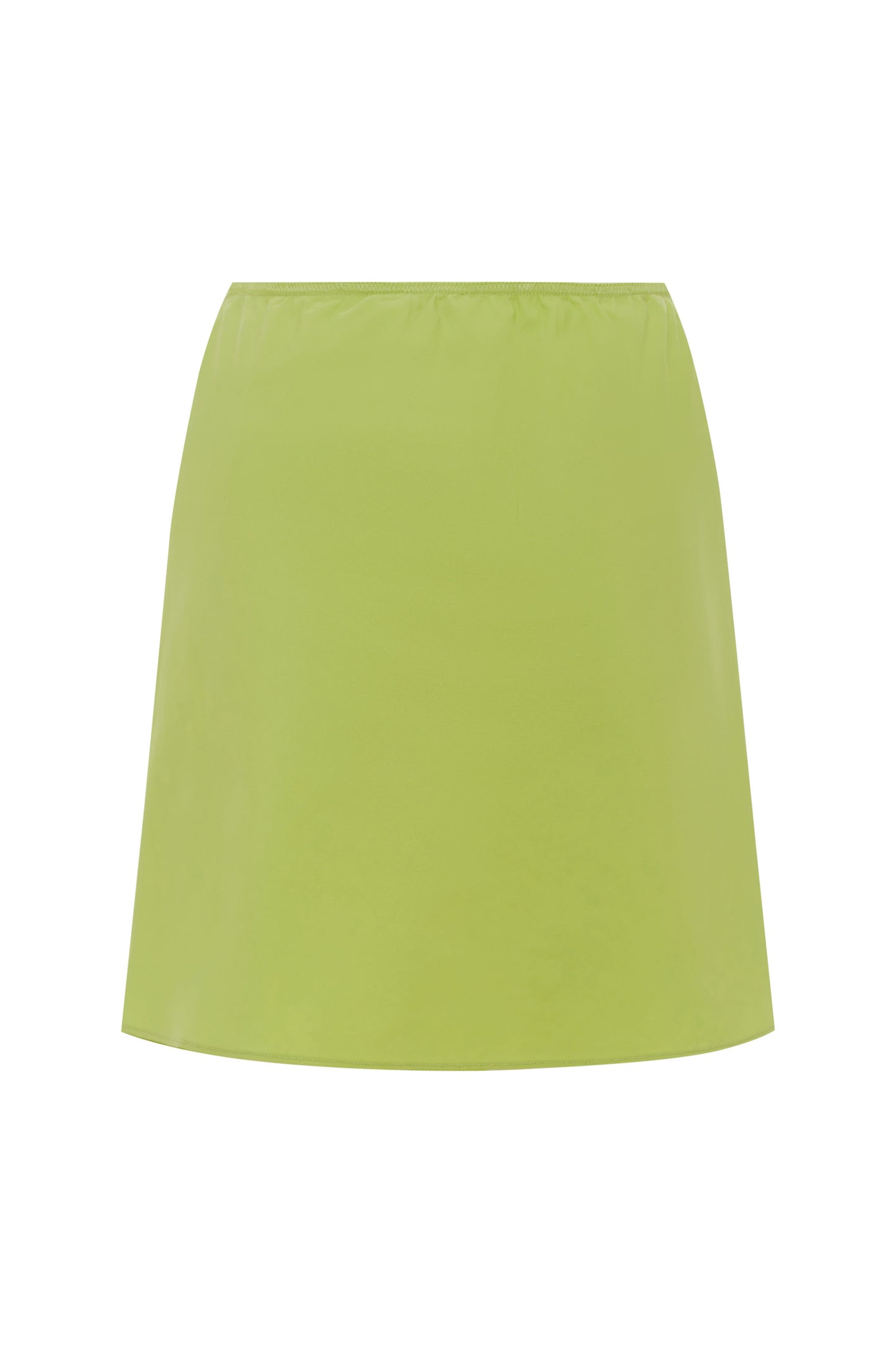 Mini Slip Skirt Pistacchio
