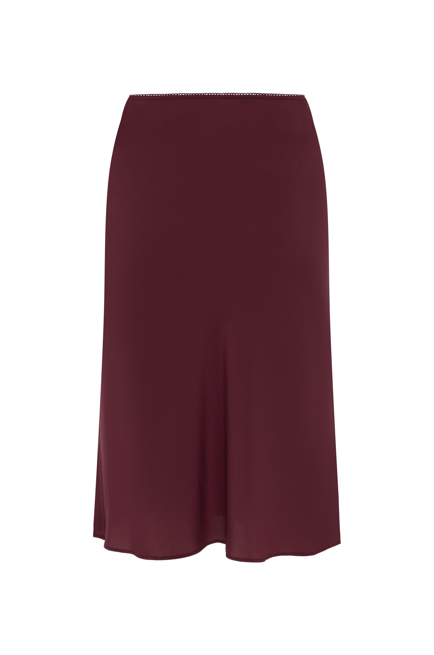 Bias Knee Skirt Vino