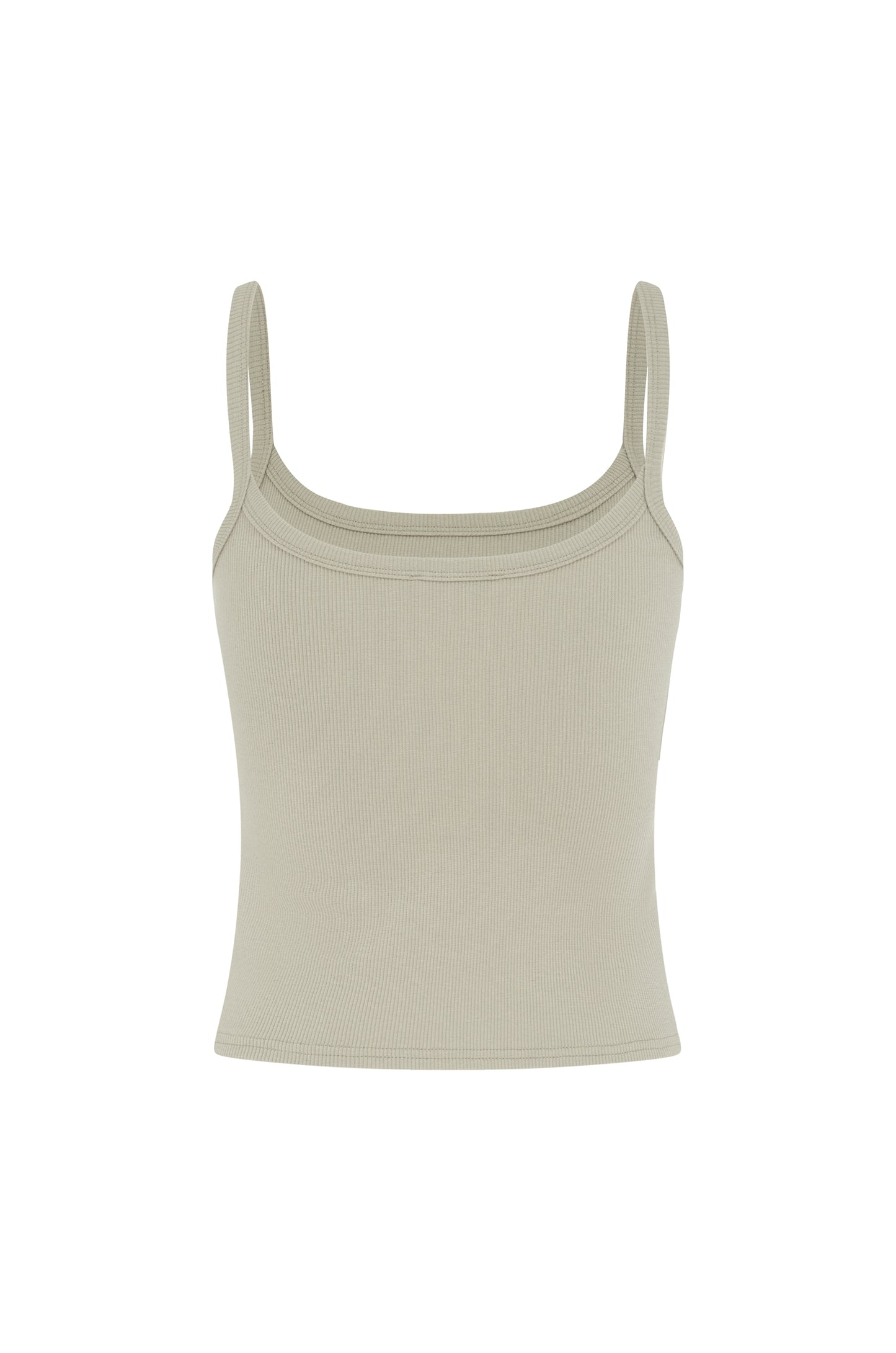 Ribbed Singlet Pietra