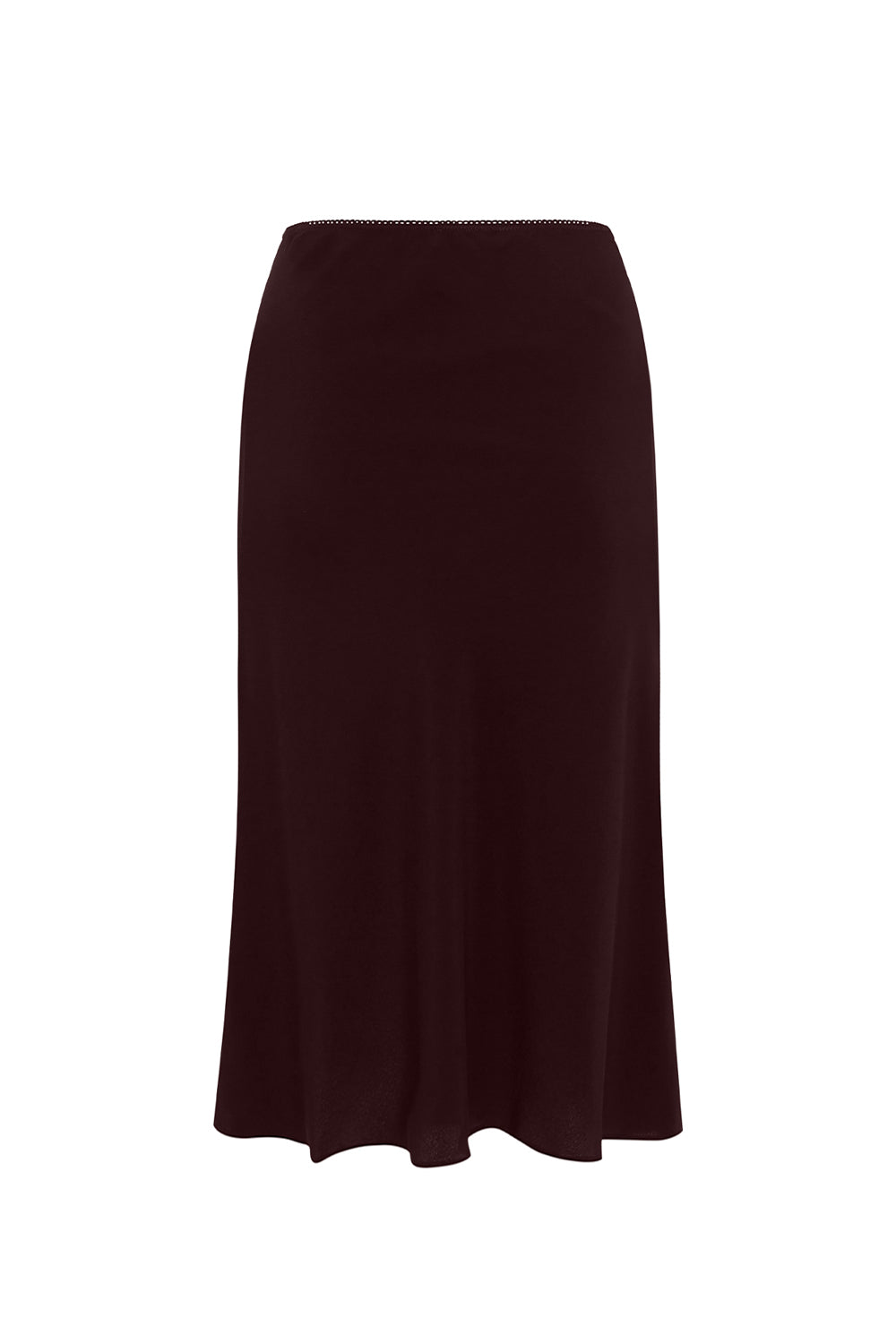 Bias Mid Skirt Ciocco
