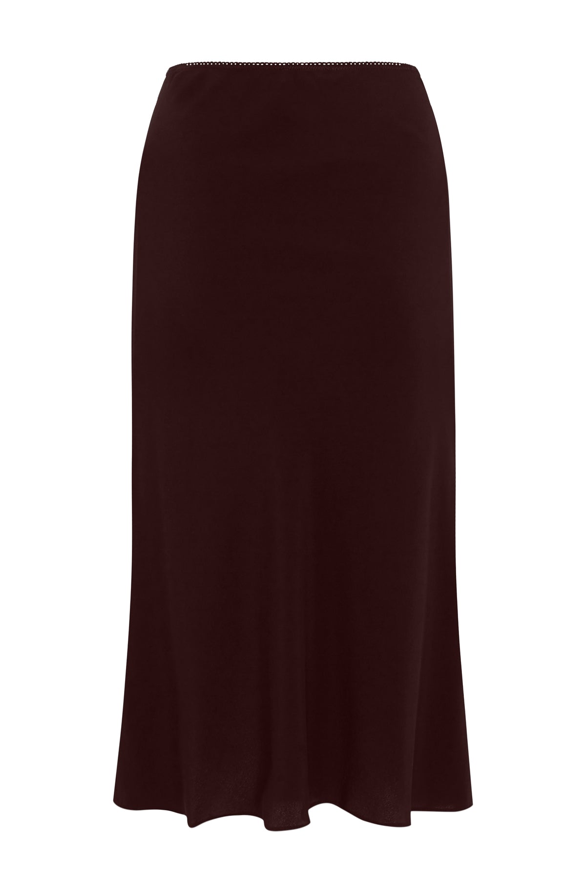 Bias Mid Skirt Ciocco