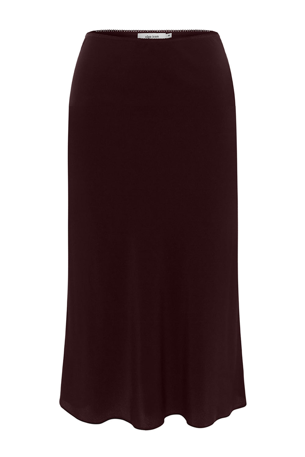 Bias Mid Skirt Ciocco