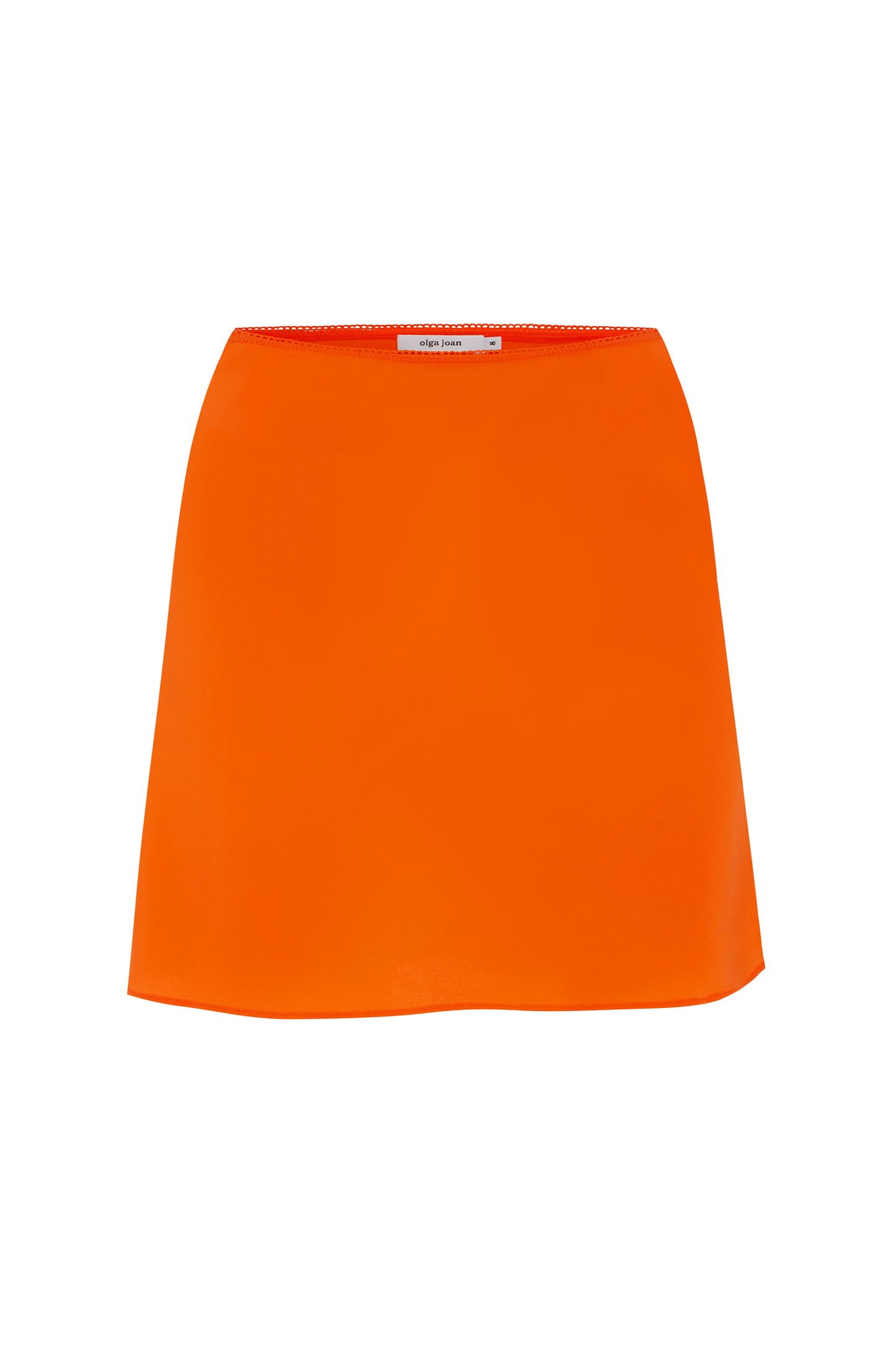 Bias Mini Skirt Arancia
