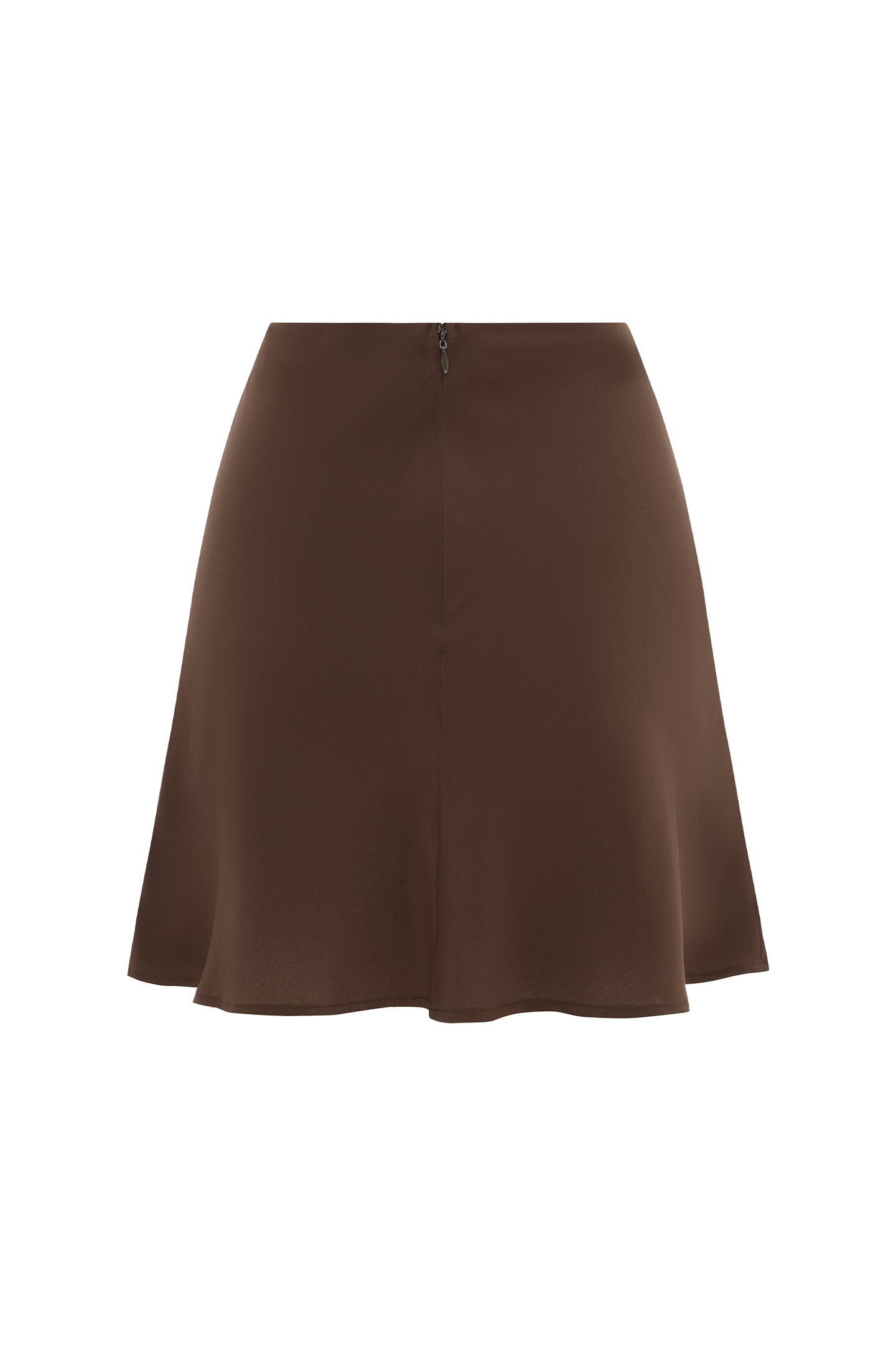 Bias Mini Skirt Ciocco