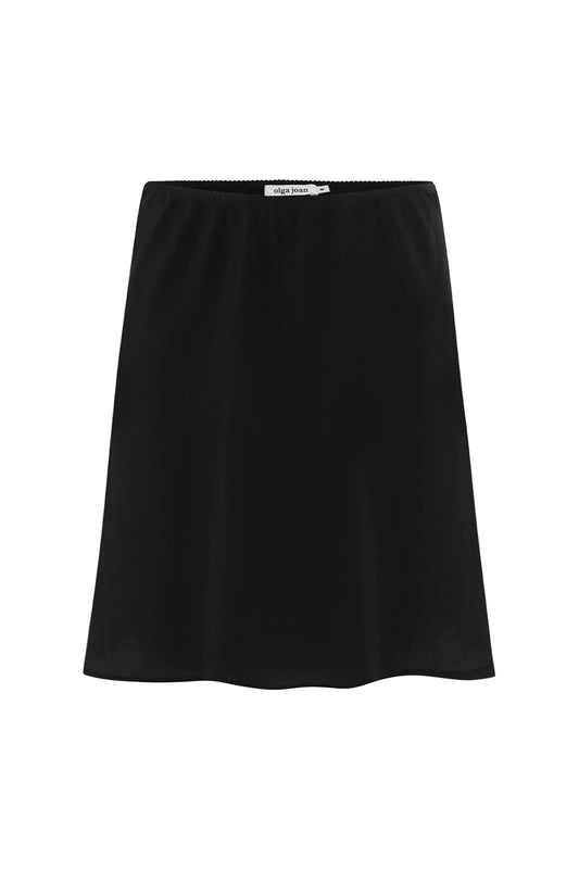 Bias Mini Skirt Nera
