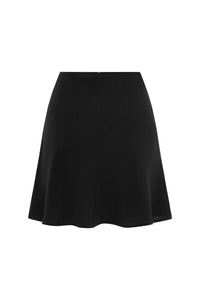 Bias Mini Skirt Nera