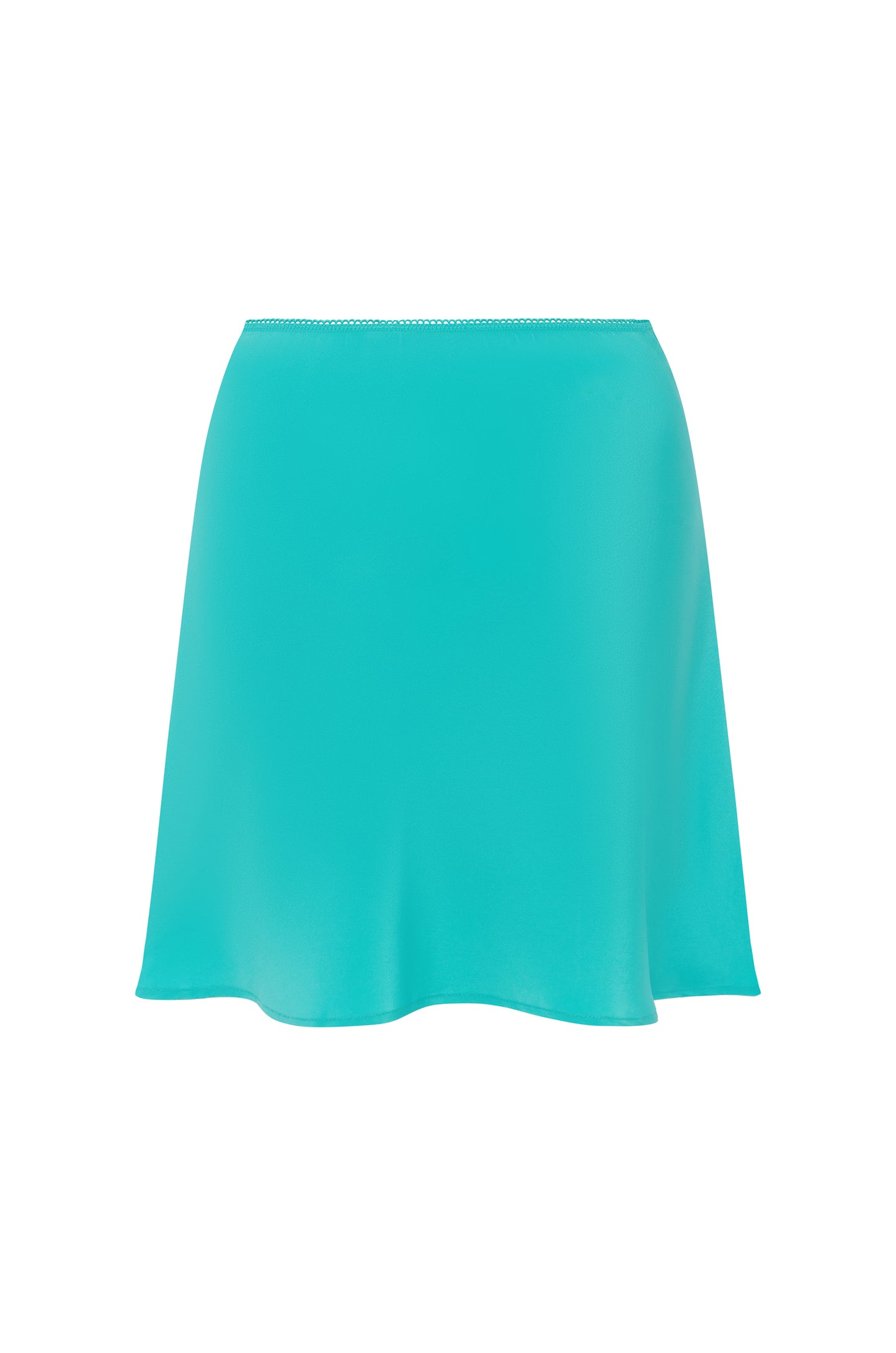 Bias Mini Skirt Turchese (previous production)