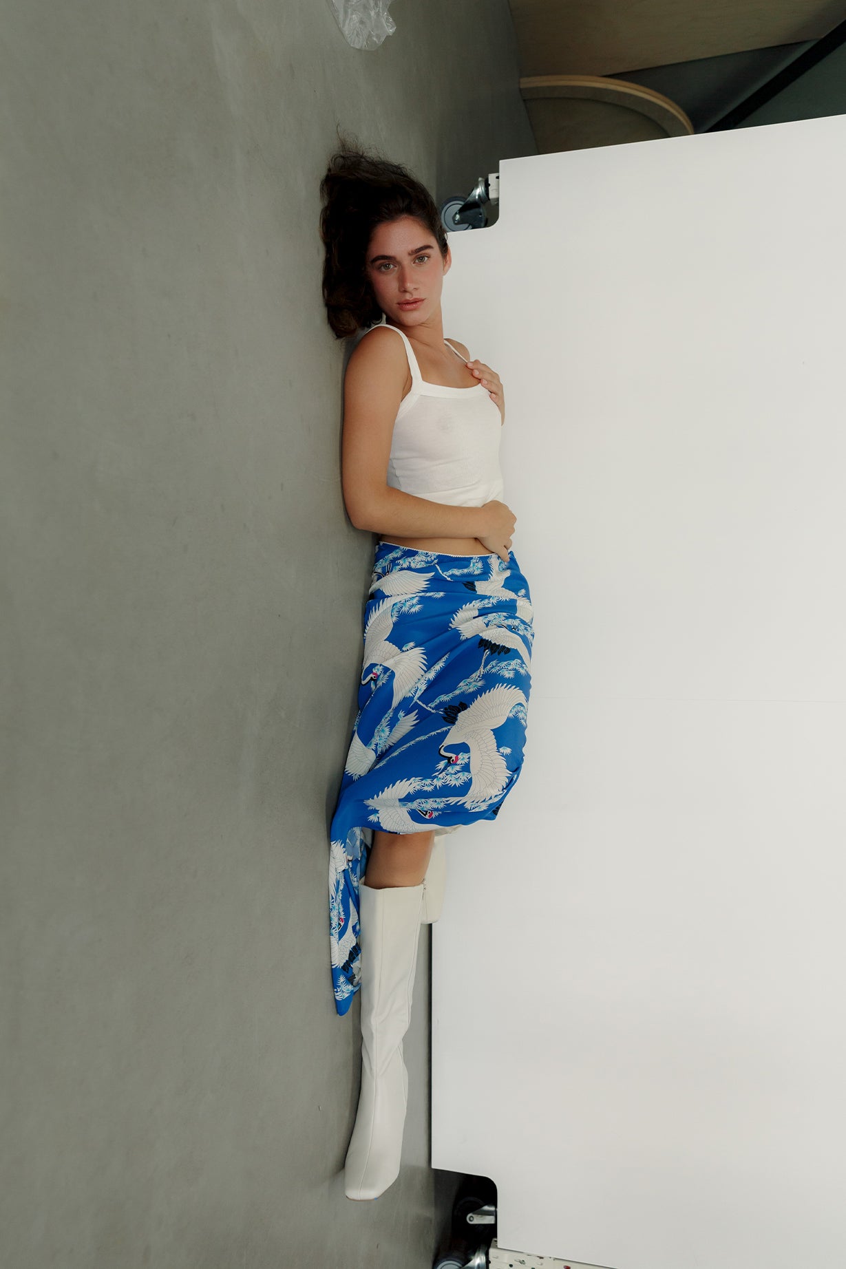 Bias Ankle Skirt Ali