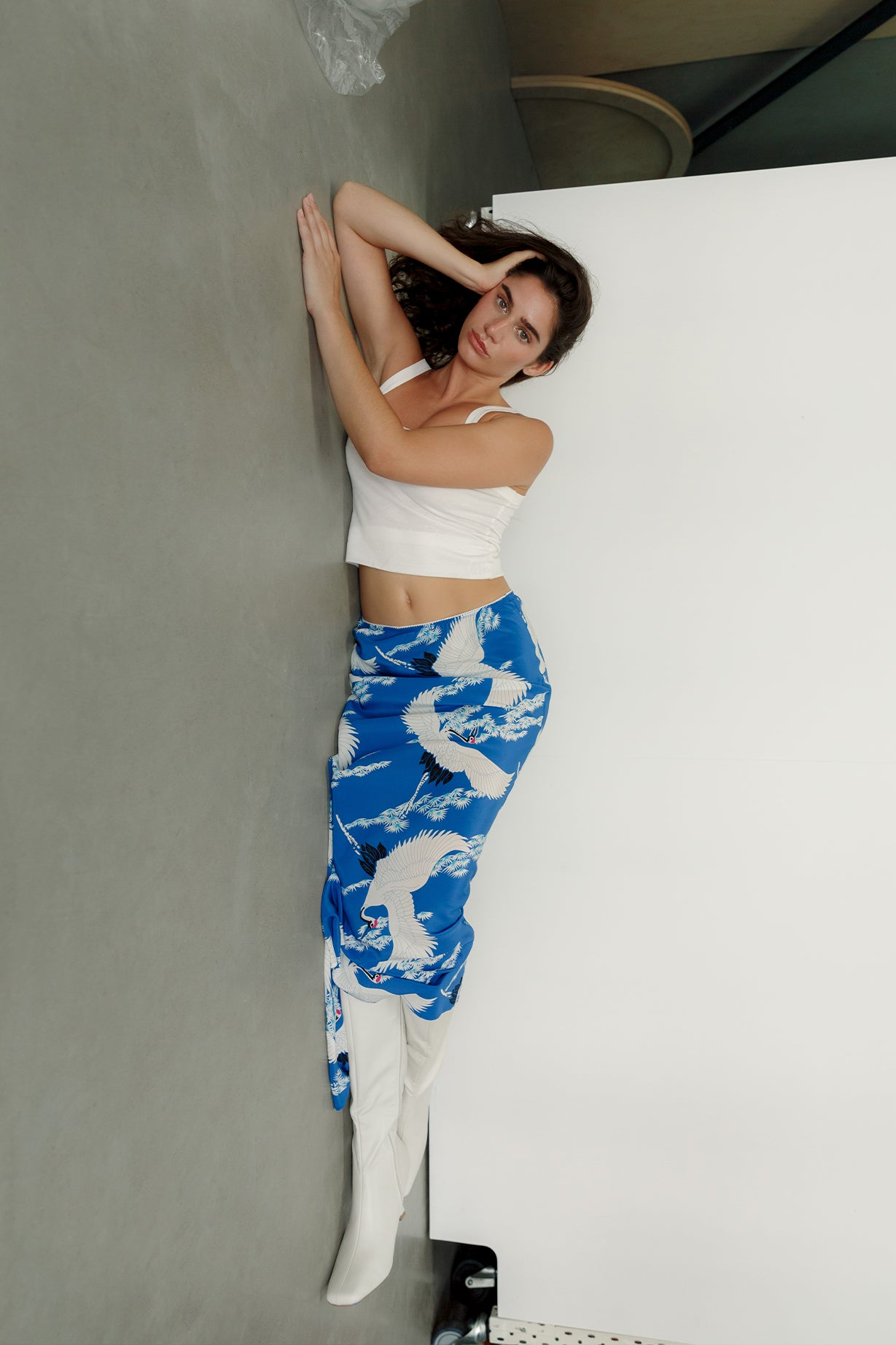 Bias Ankle Skirt Ali