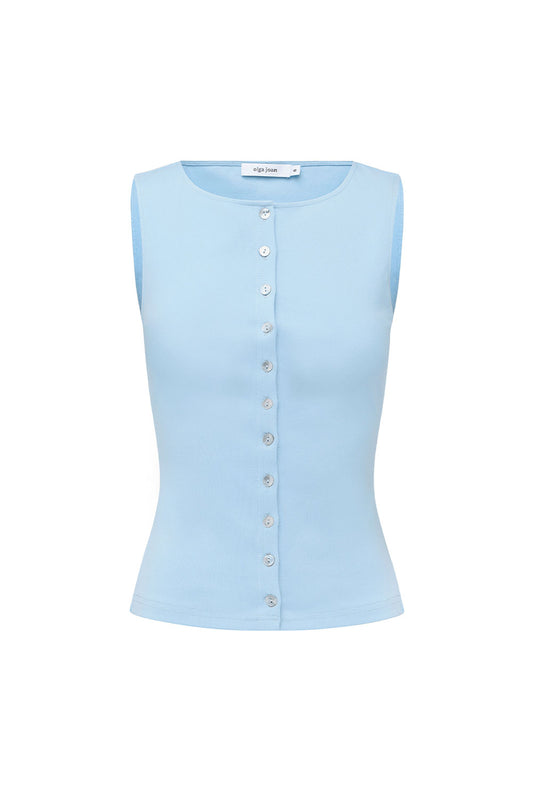 Button-Through Tank Cielo