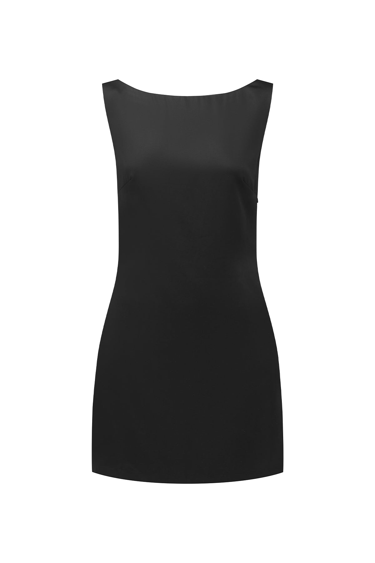 Cowl Back Mini Dress Nera