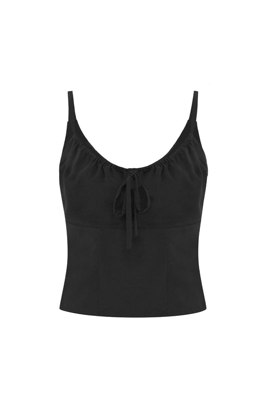 Empire Line Camisole Nera