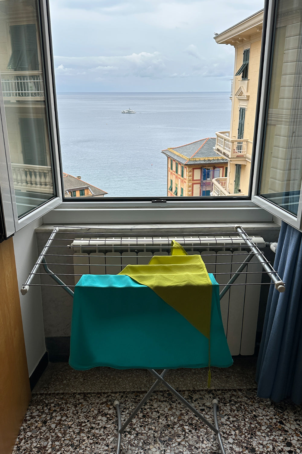 Bias Mini Skirt Turchese