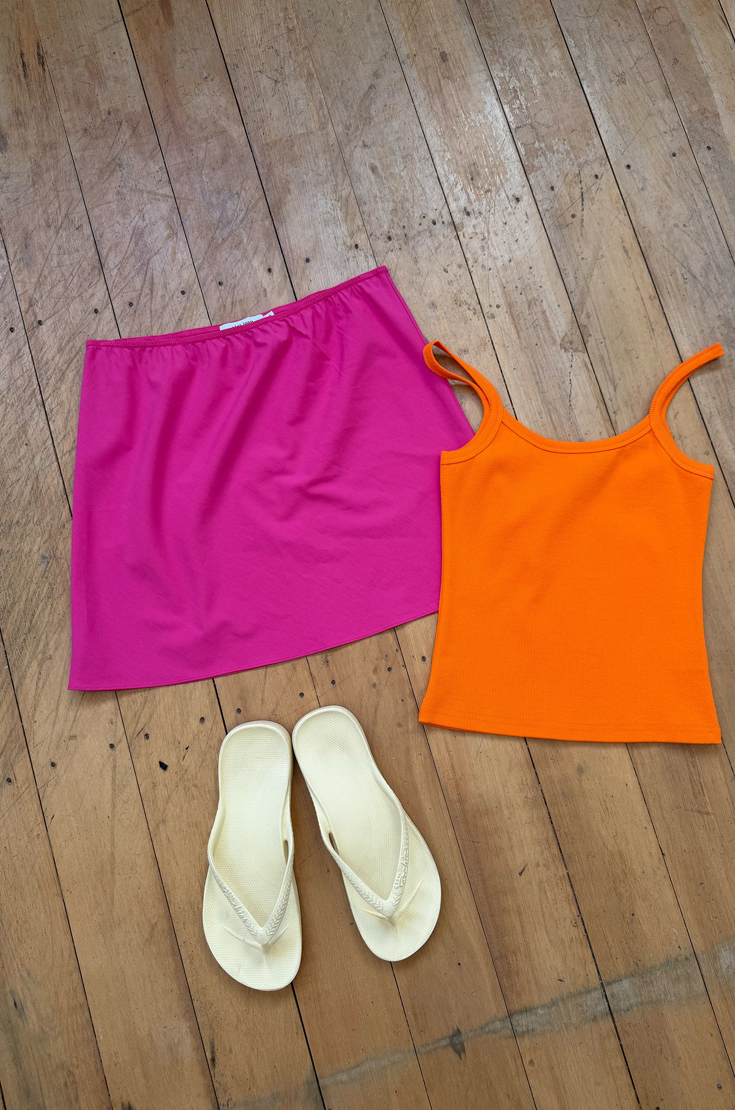 Mini Slip Skirt Rossetto