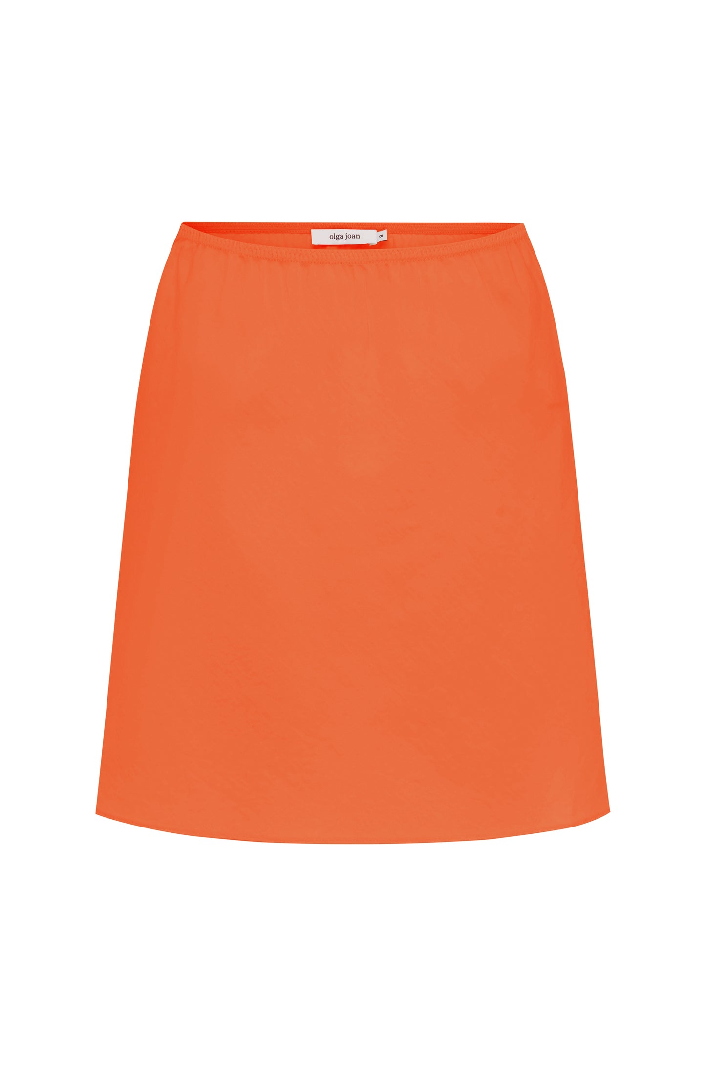Mini Slip Skirt Arancia