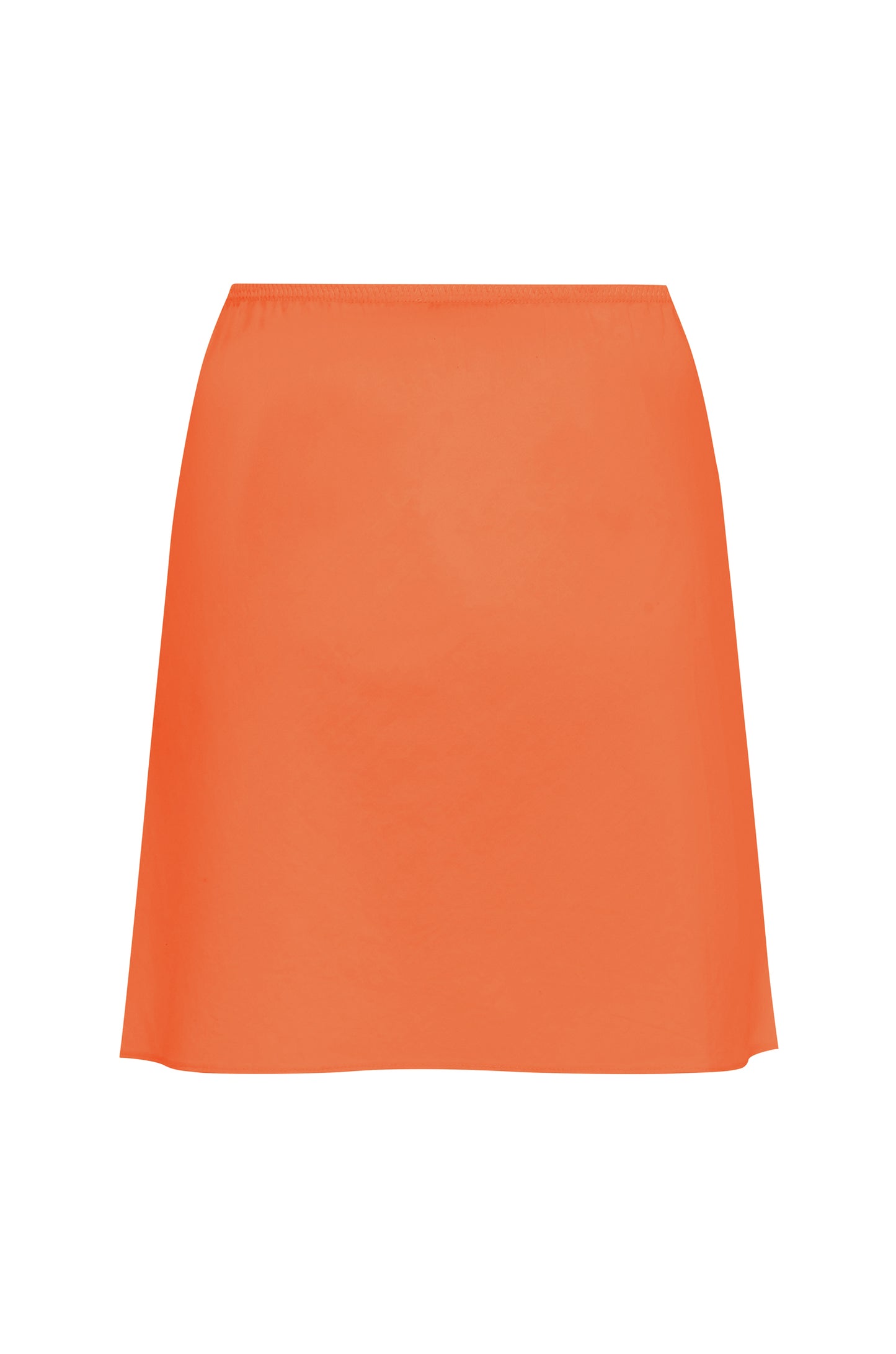 Mini Slip Skirt Arancia