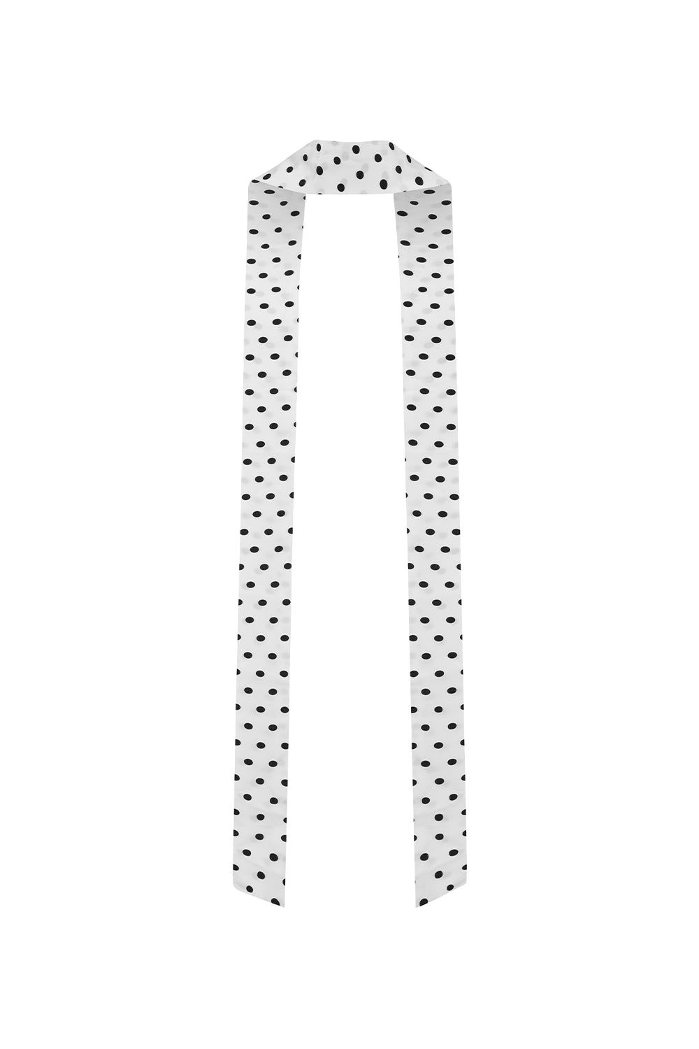 Neck Scarf Pois Bianca