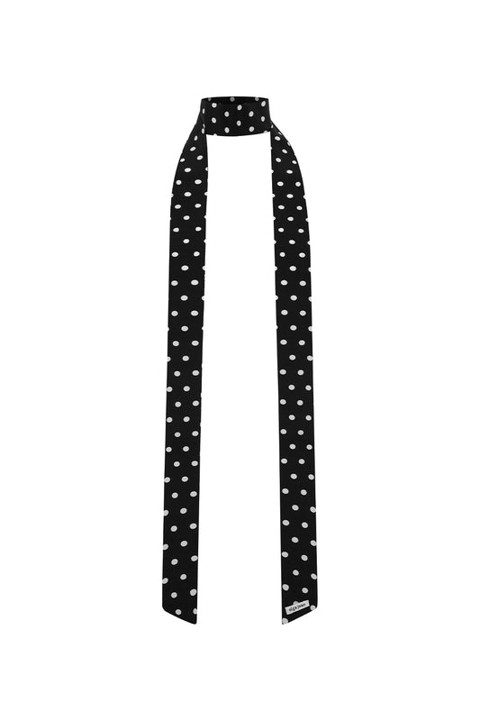 Neck Scarf Pois Nera