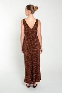 Plunge Bias Dress Gia Ciocco