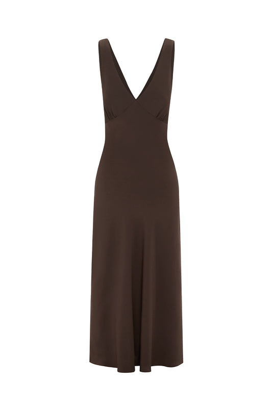 Plunge Bias Dress Ciocco