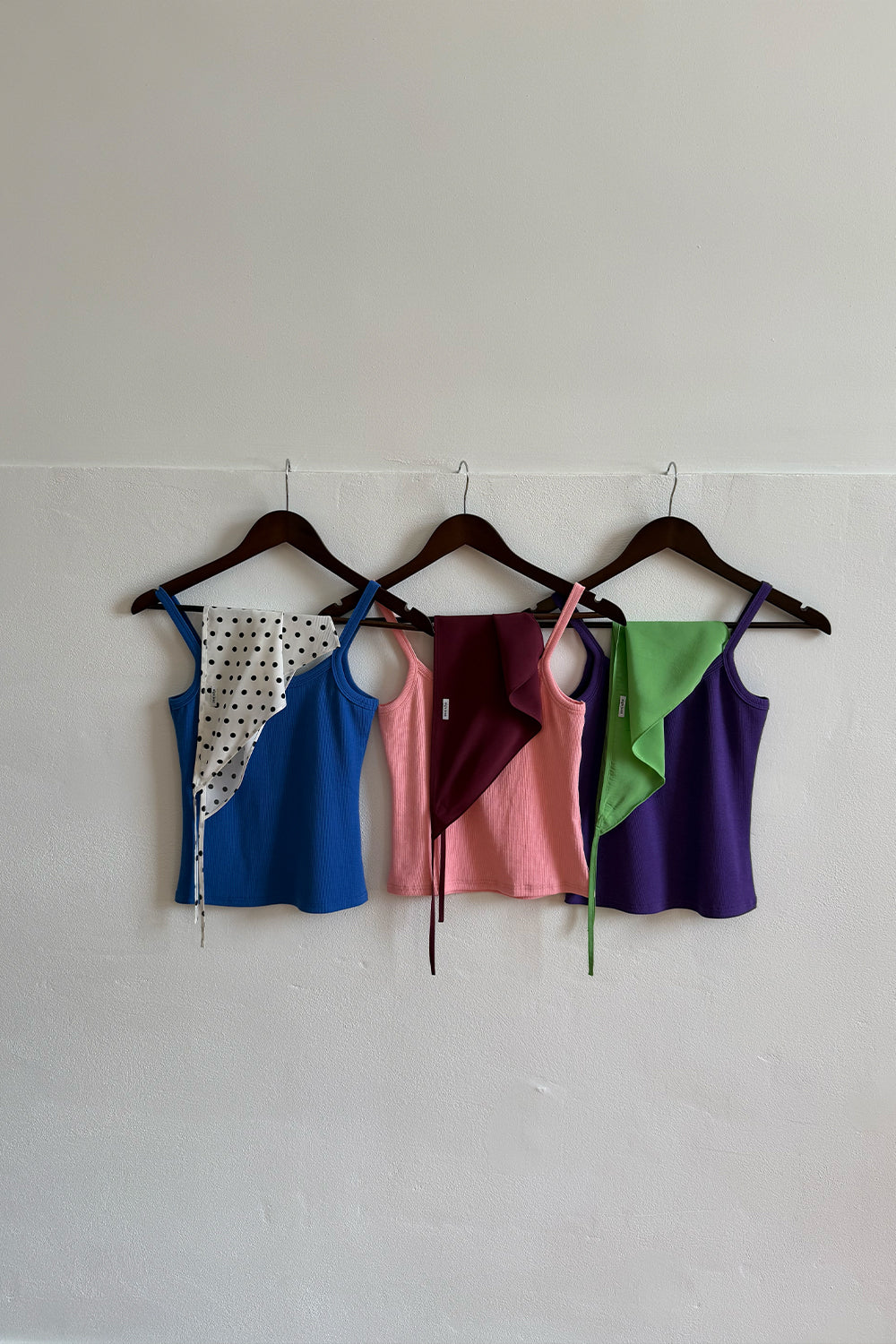 Ribbed Singlet Cobalto