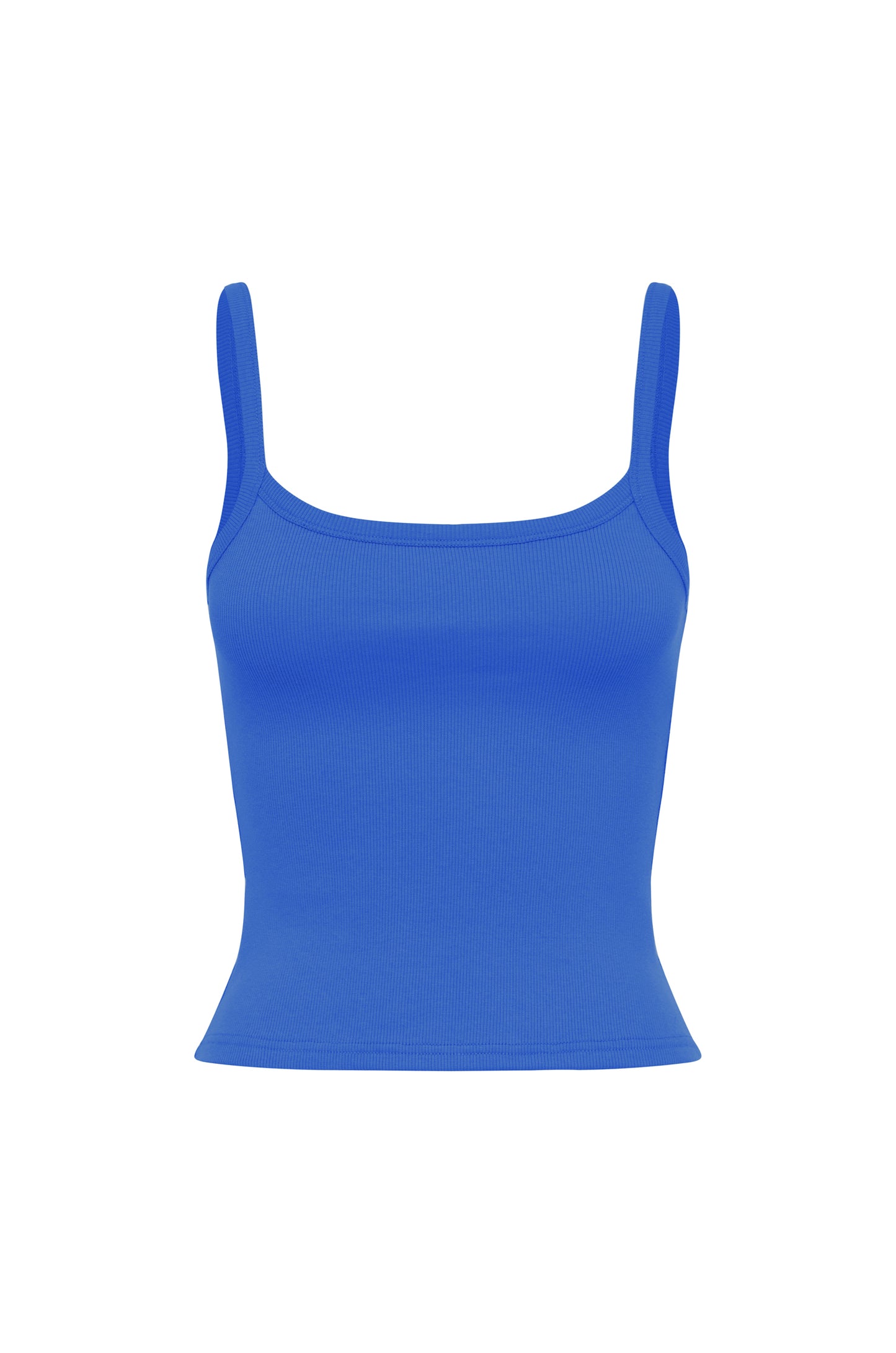 Ribbed Singlet Cobalto