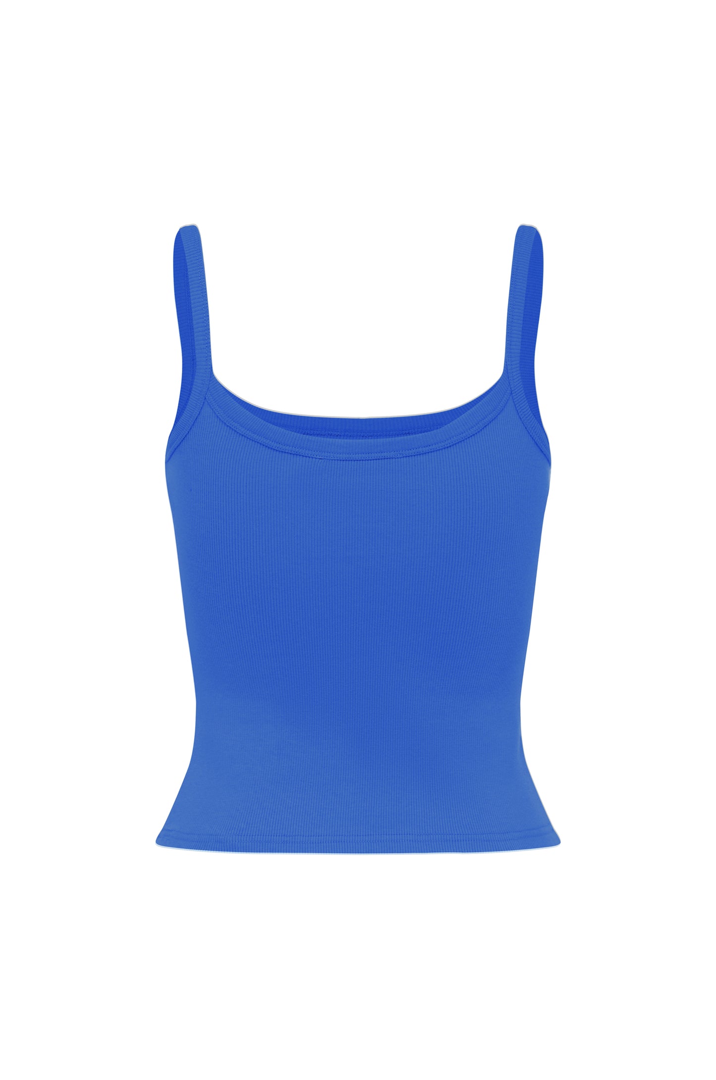 Ribbed Singlet Cobalto