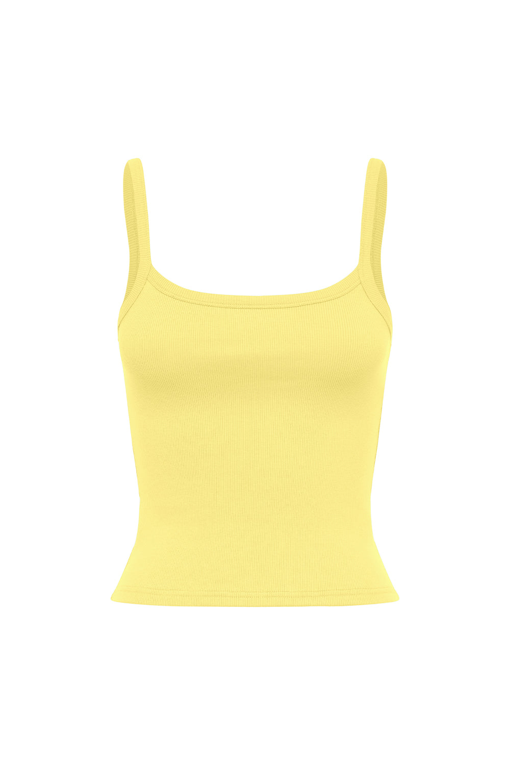 Ribbed Singlet Limone